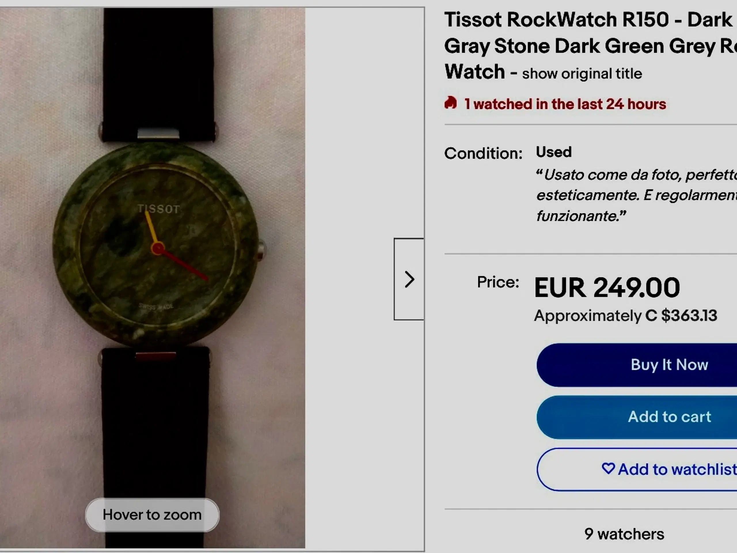 Tissot RockWatch