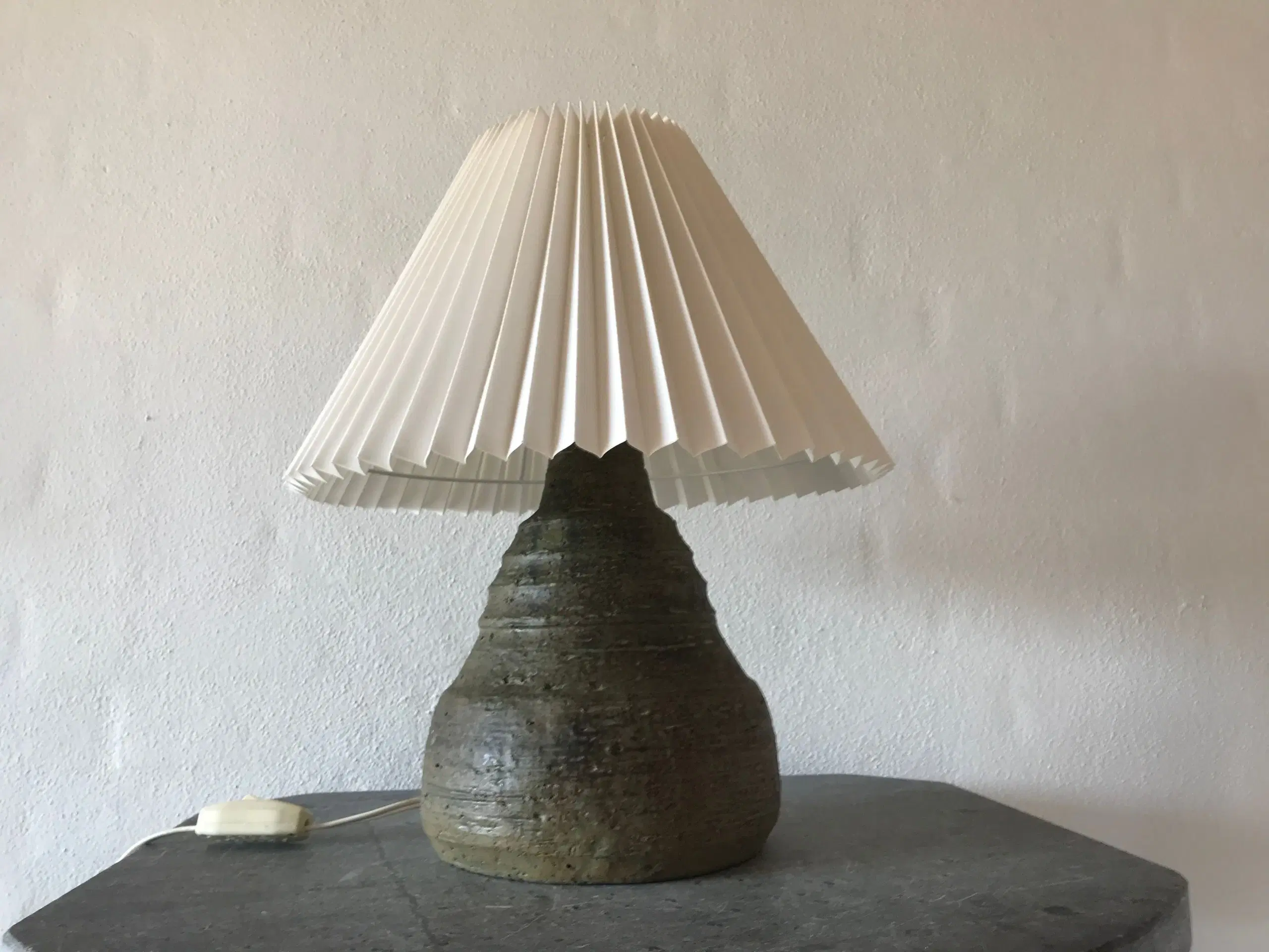 Lampe unika keramik (retro)