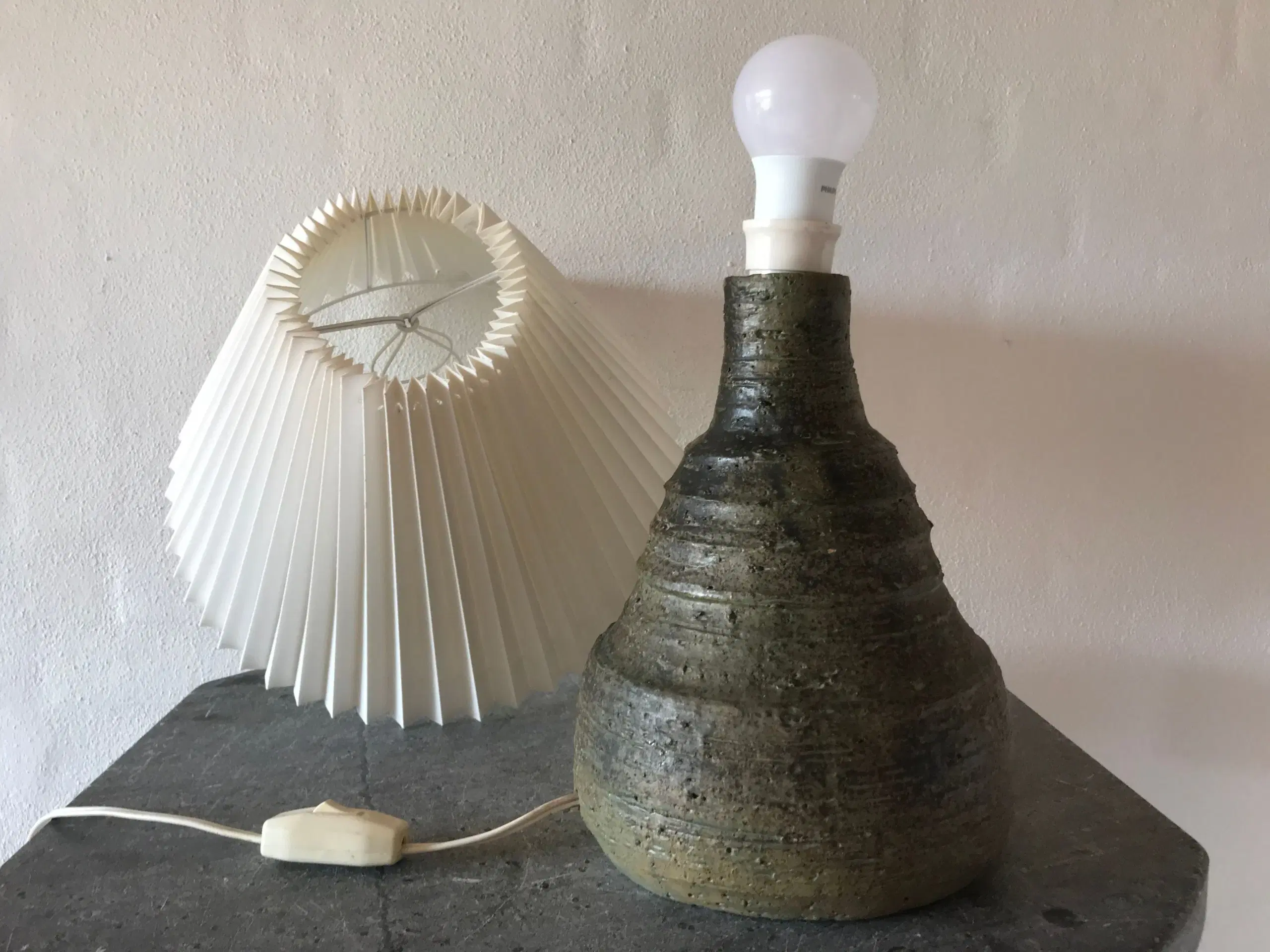 Lampe unika keramik (retro)