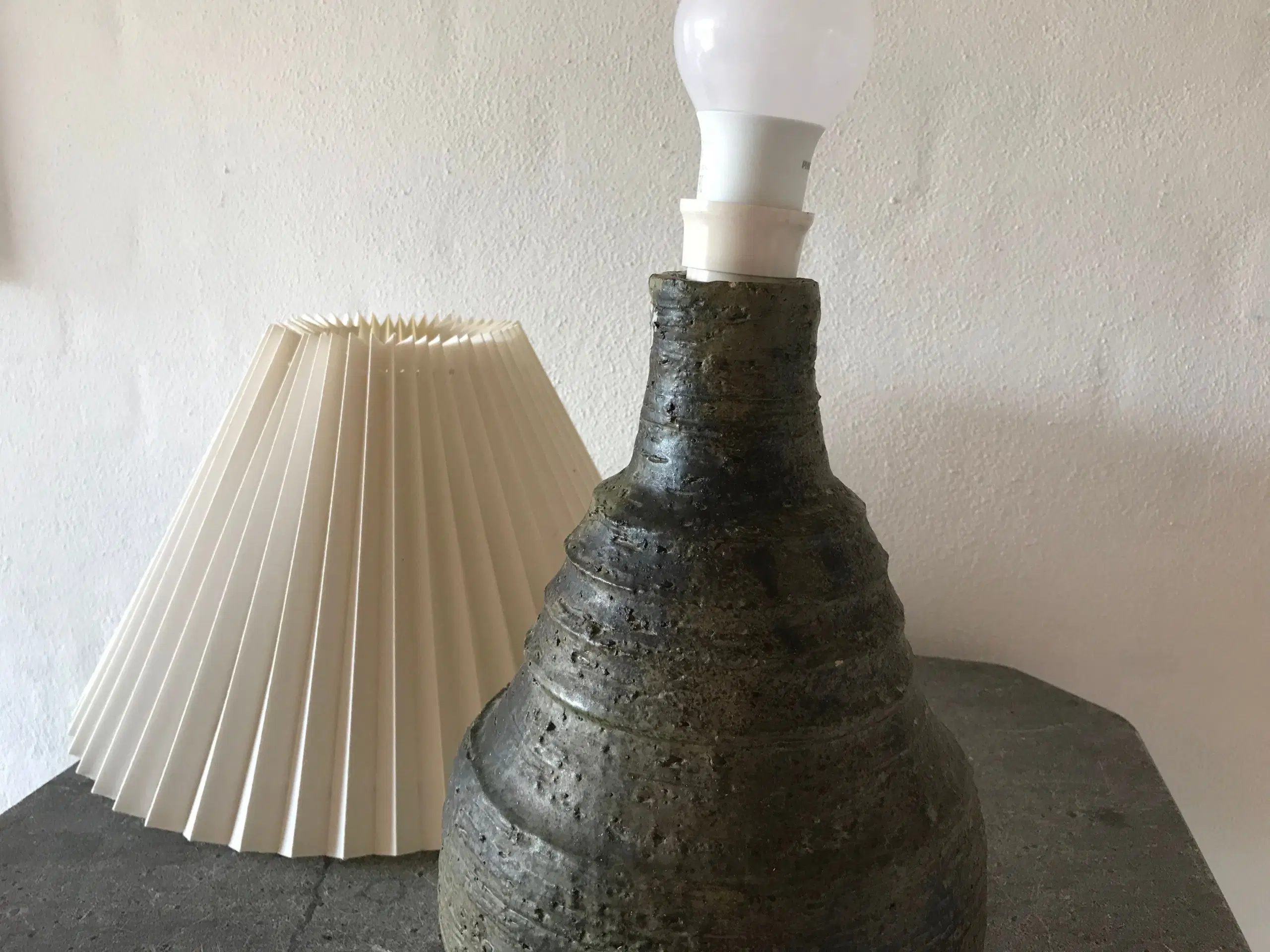 Lampe unika keramik (retro)