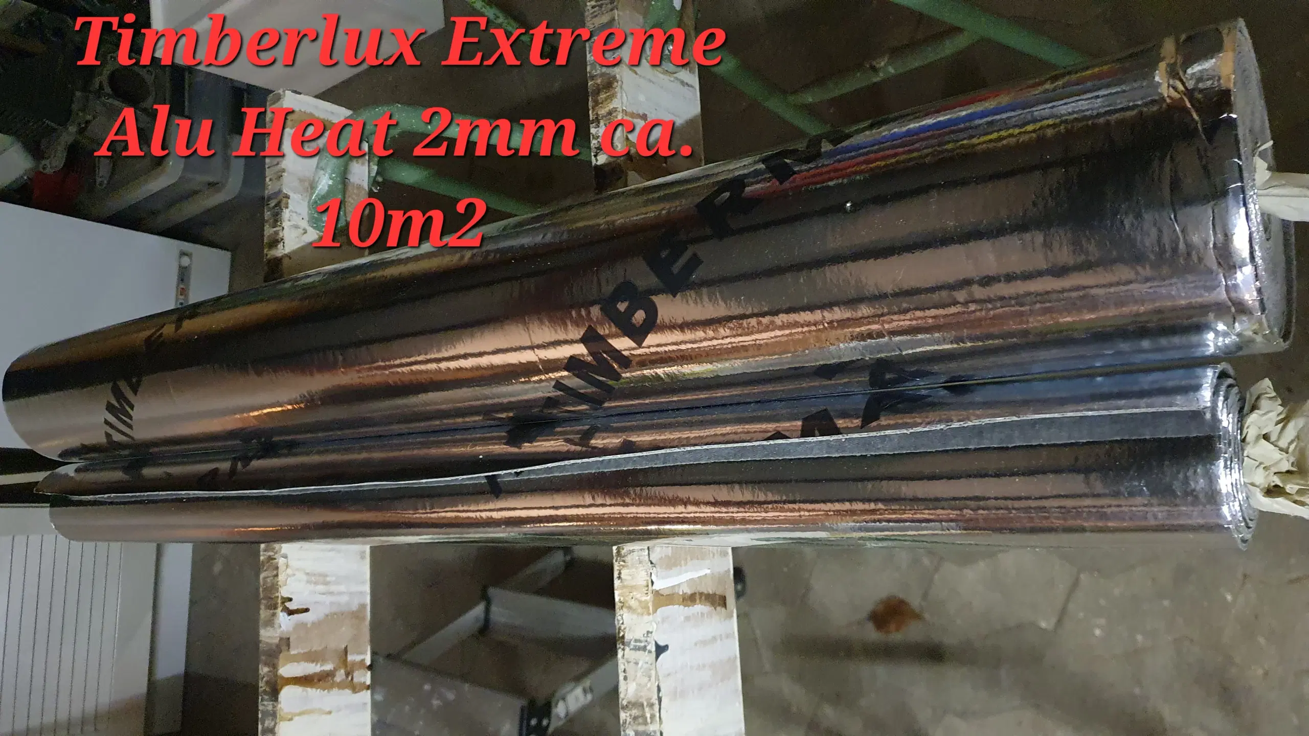 Gulvunderlag Alu Timberlux Extreme 2mm