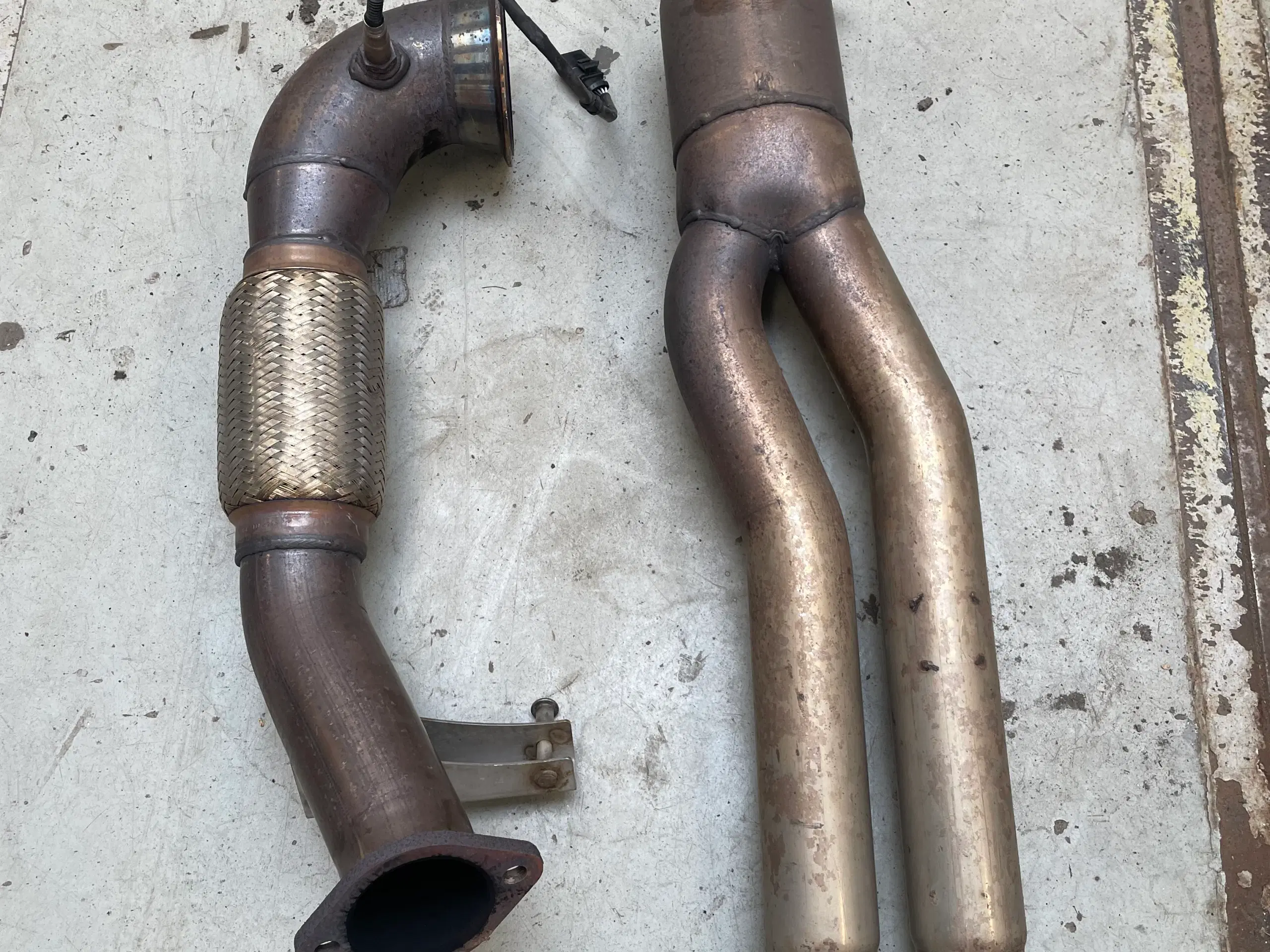 Audi RS3 8P Downpipe med kat