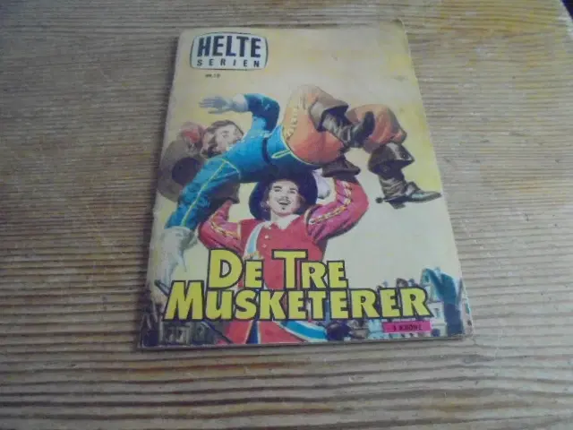 Helte Serien: De tre musketerer nr 18 fra 1961