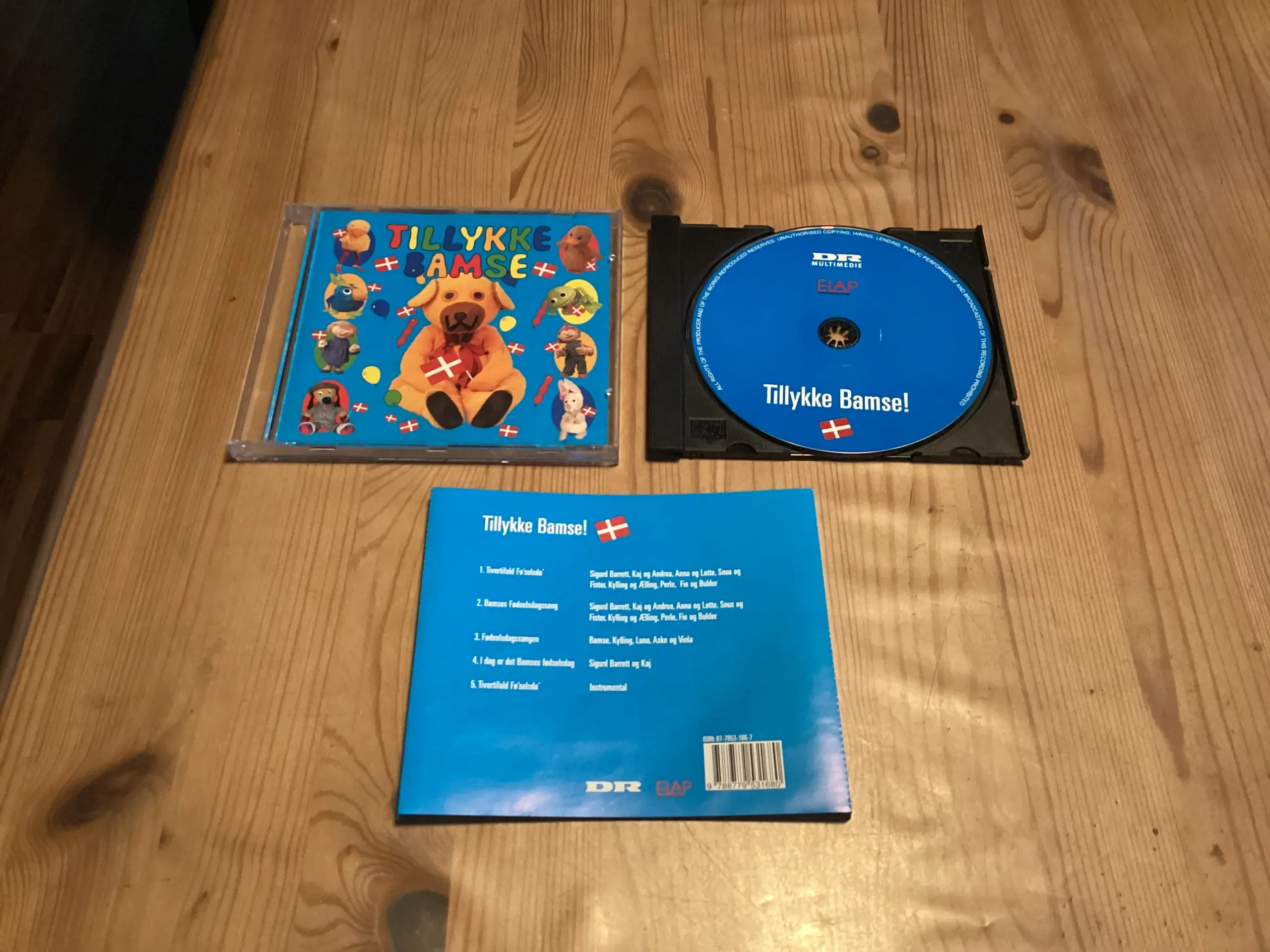 Bamse Sengesæt Dvd Musik Pusletaske Bøger