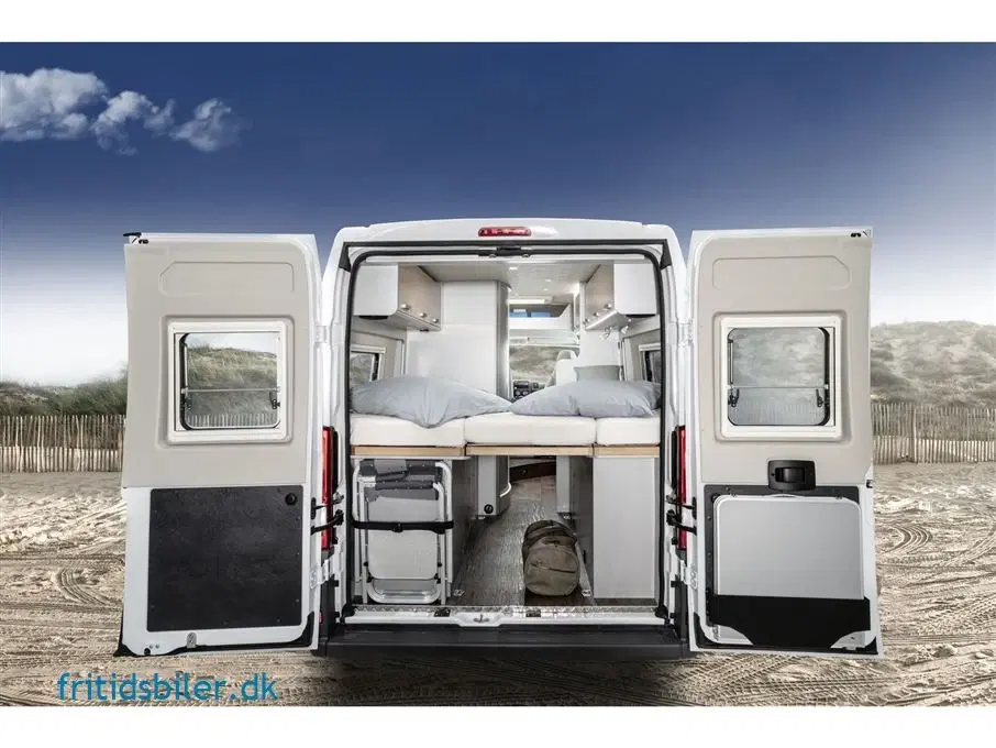 2024 - Hymer Free 602   Campervan Free 602 Kompakt kvalitetscamper fra Hymer M/ enkeltsenge