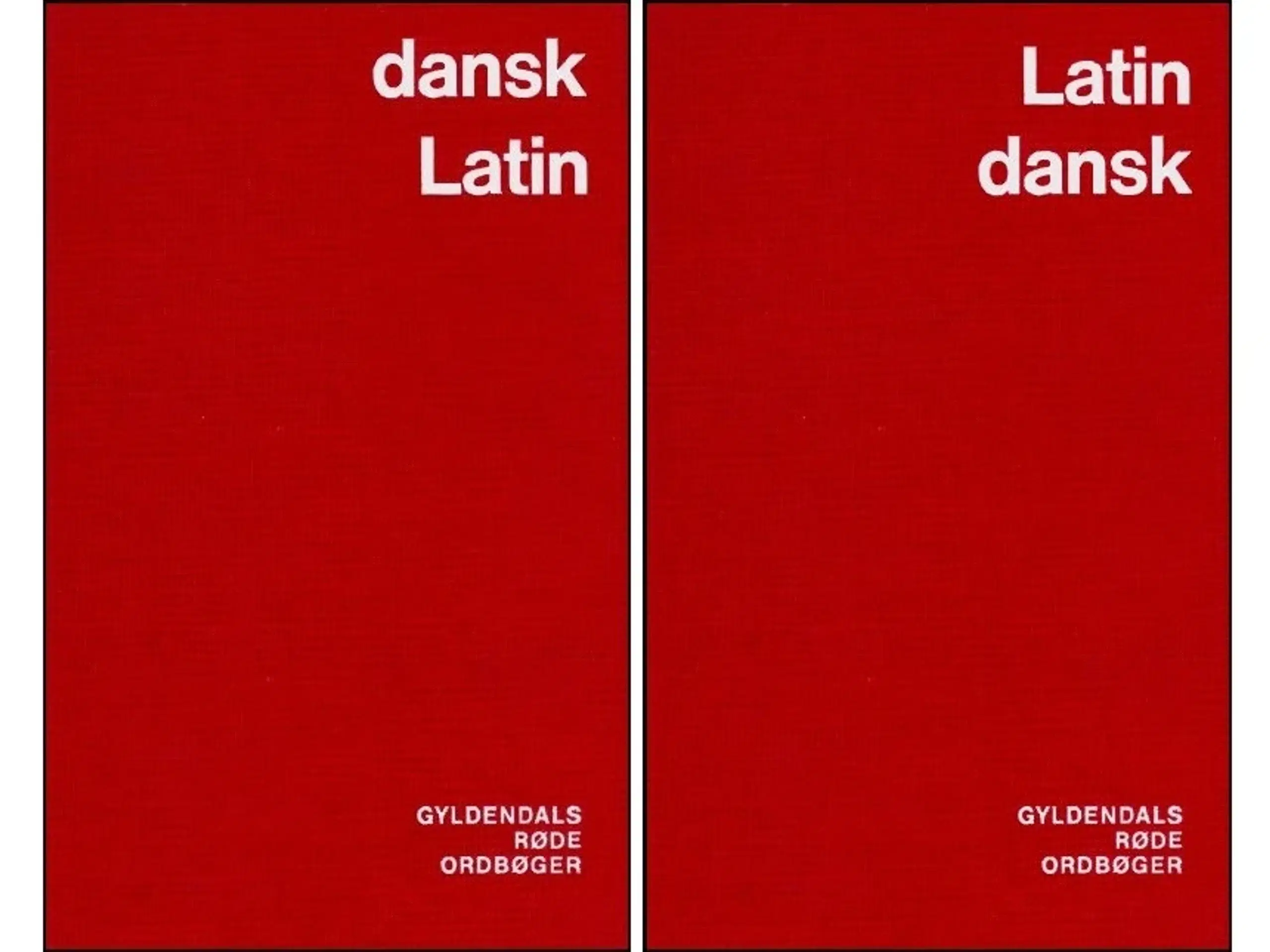 Dansk-Latin + Latin-Dansk Ordbog