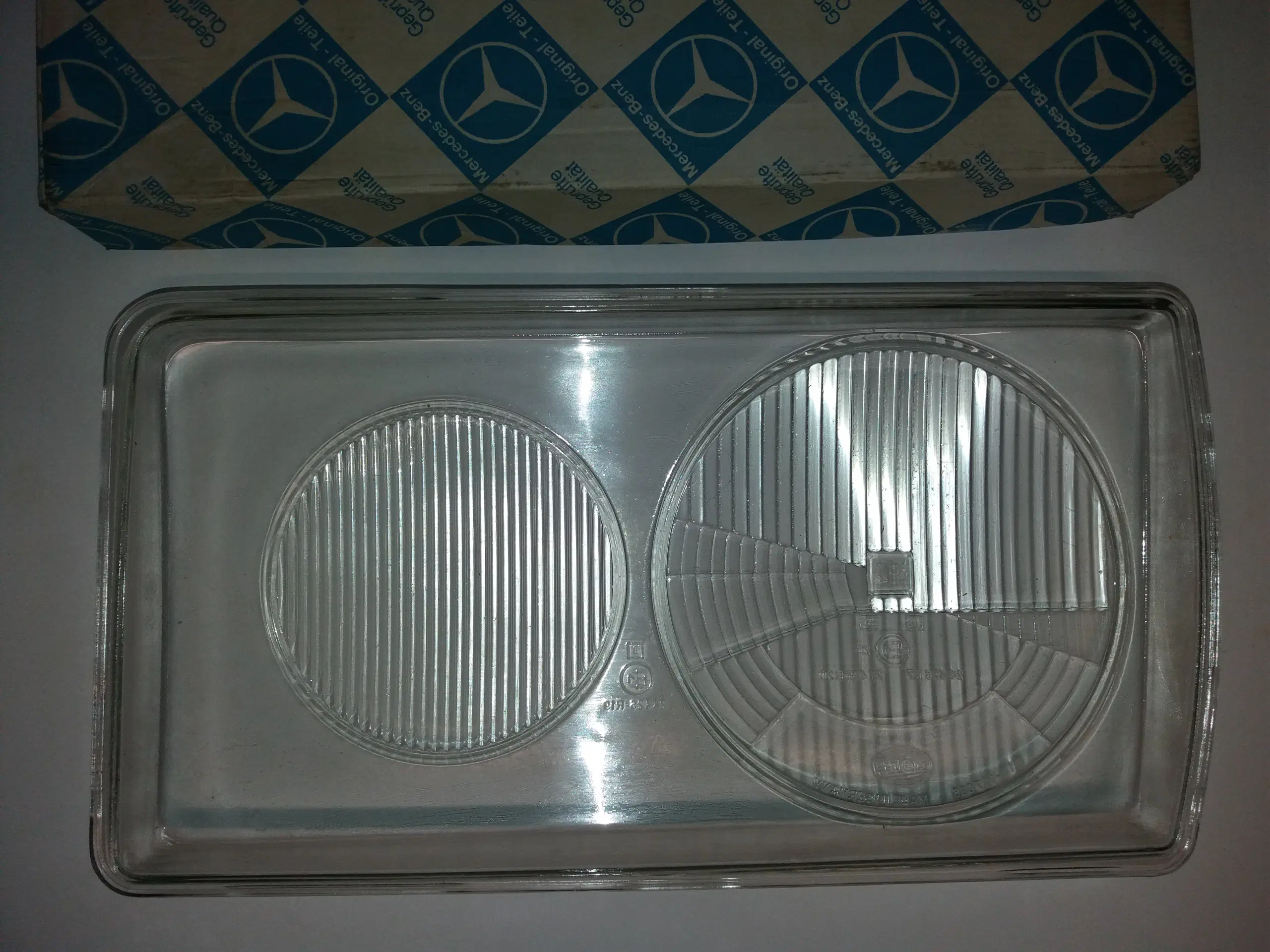 Forlygteglas Mercedes W123