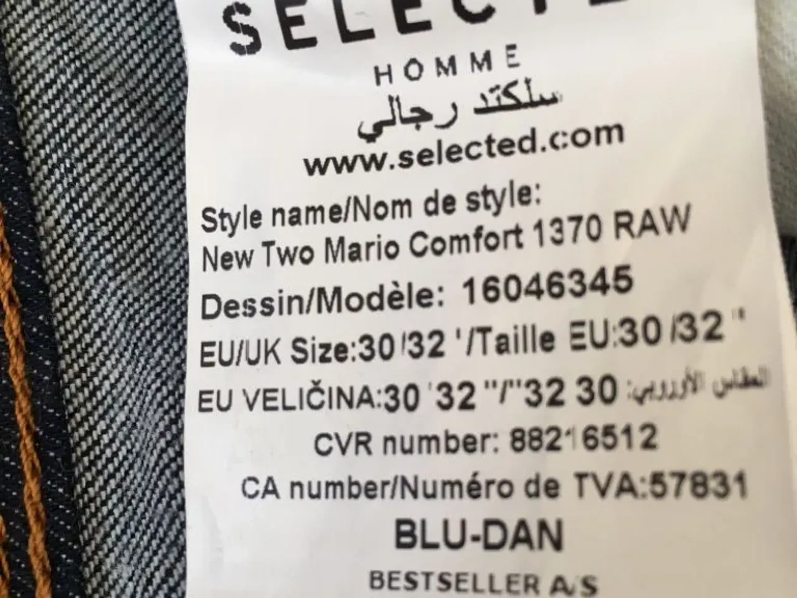 Selected jeans str 30