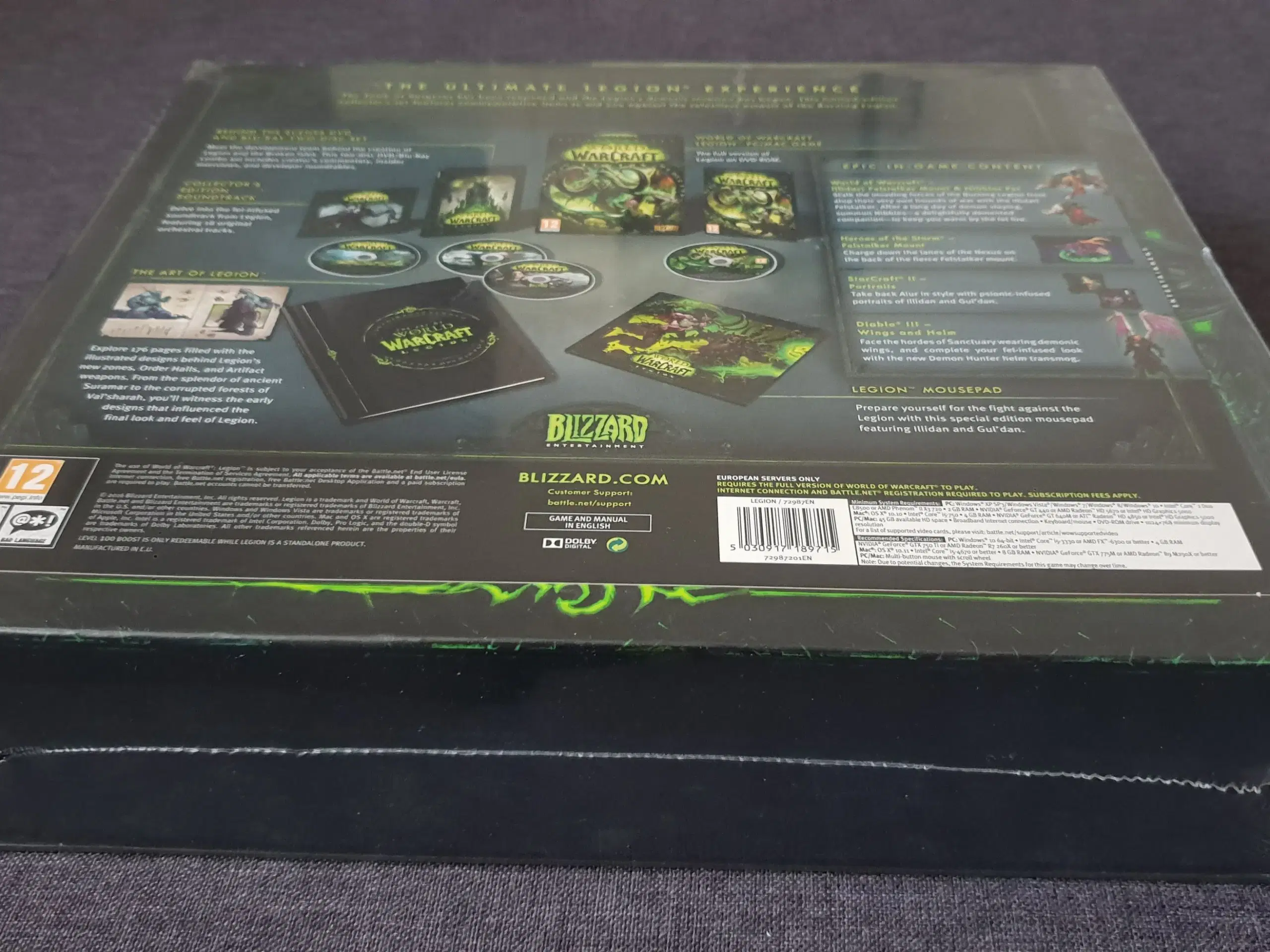 World of Warcraft: Legion Collectors Edition (PC)