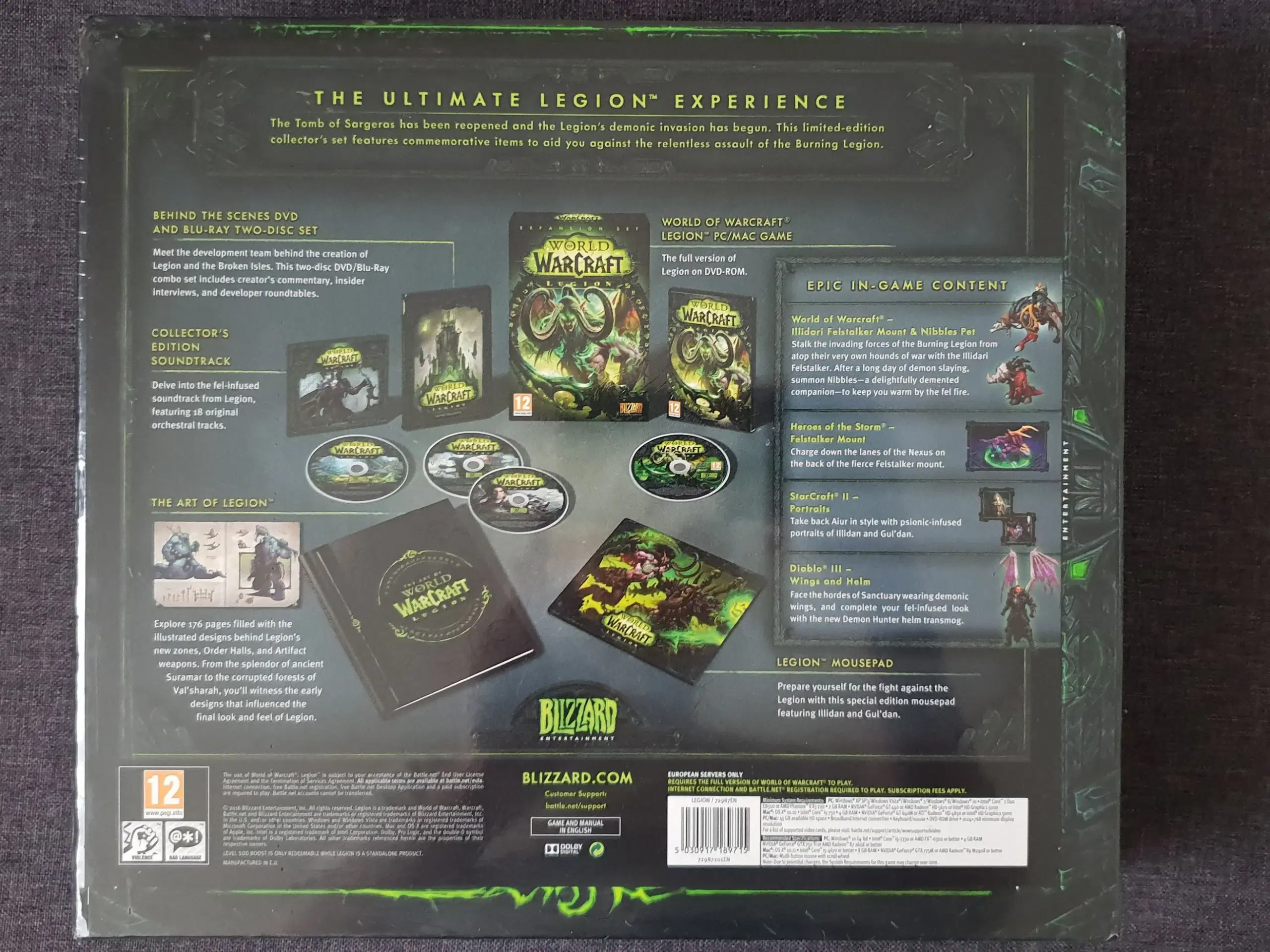 World of Warcraft: Legion Collectors Edition (PC)