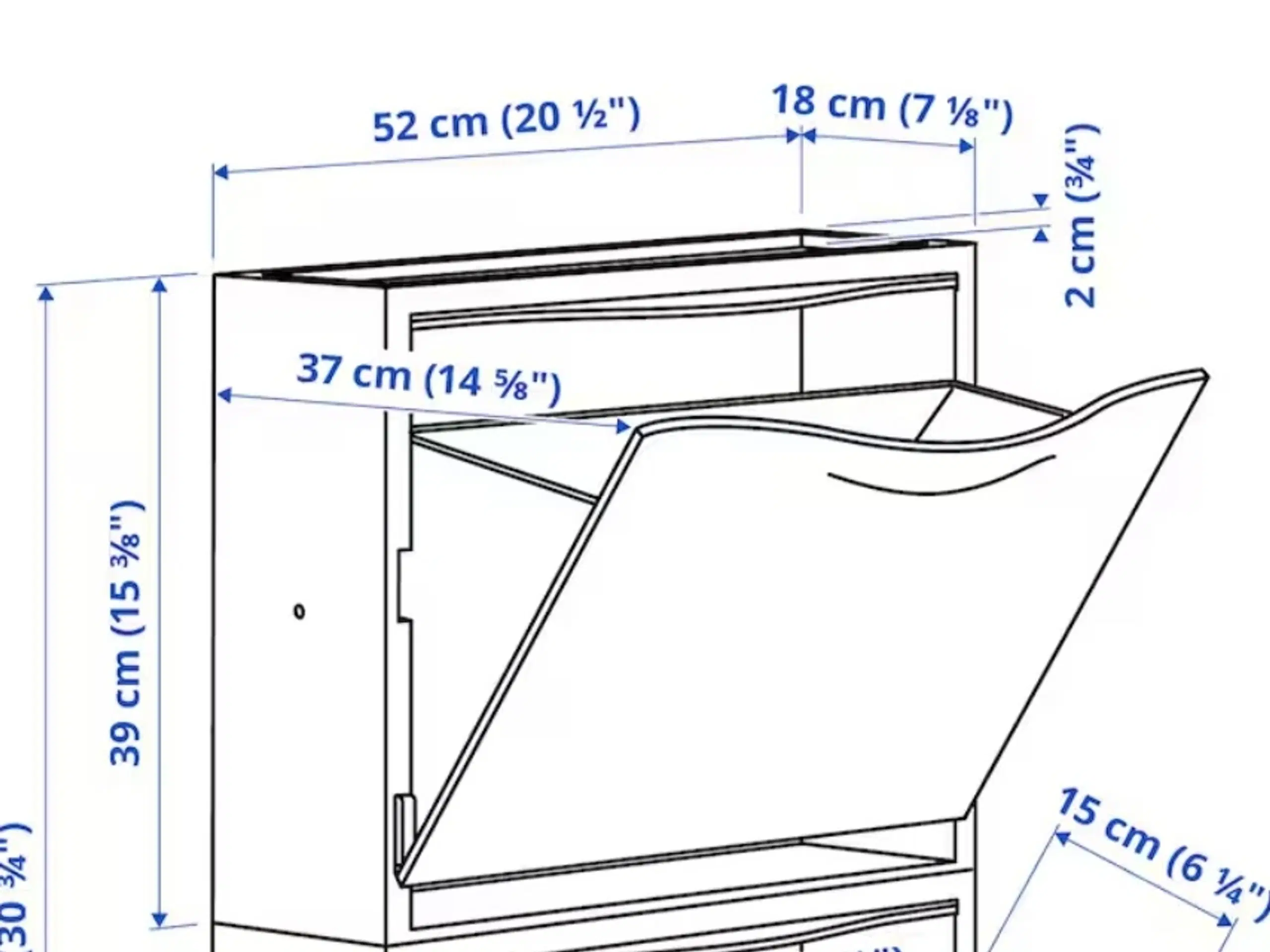 Ikea skoskab