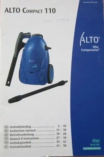 Højtryksrenser ALTO Compact 110