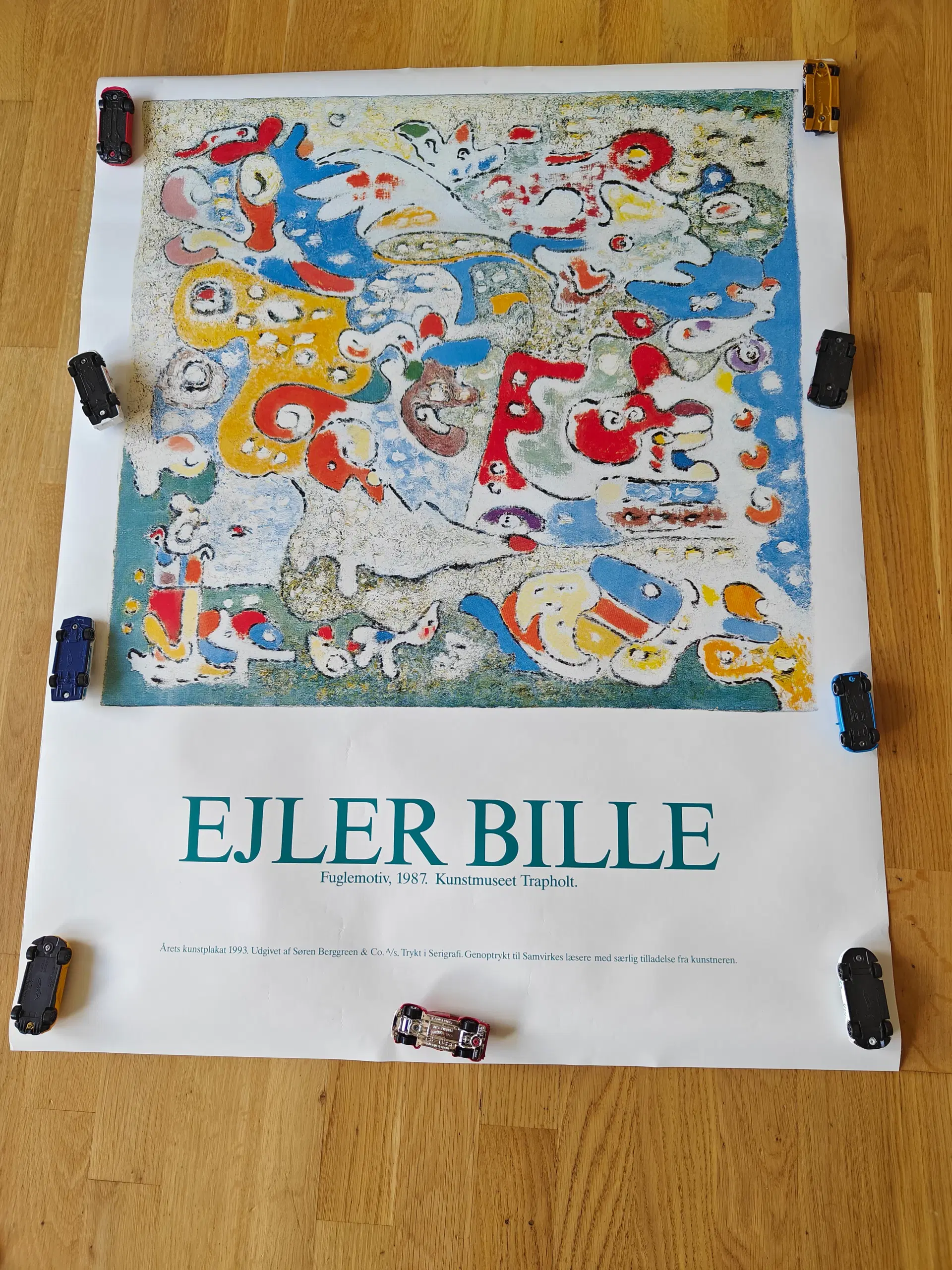 Plakat Ejler Bille motiv: Fuglemotiv b: 70 h: 9