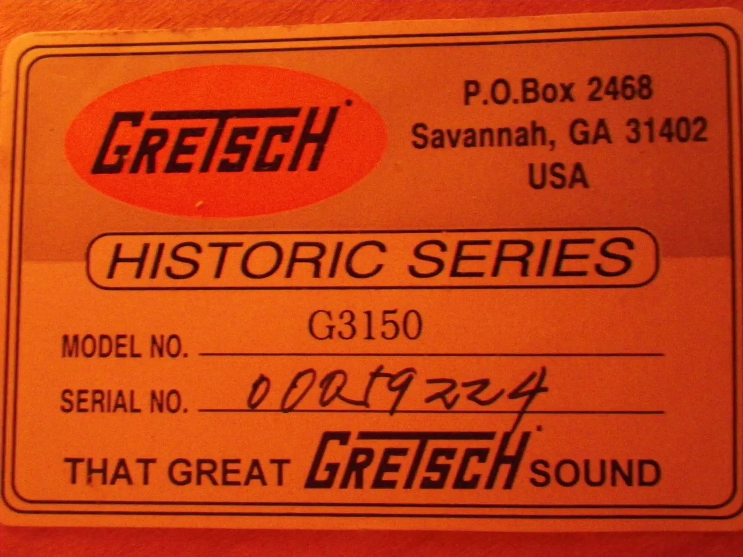 Gretsch G3150 Historic