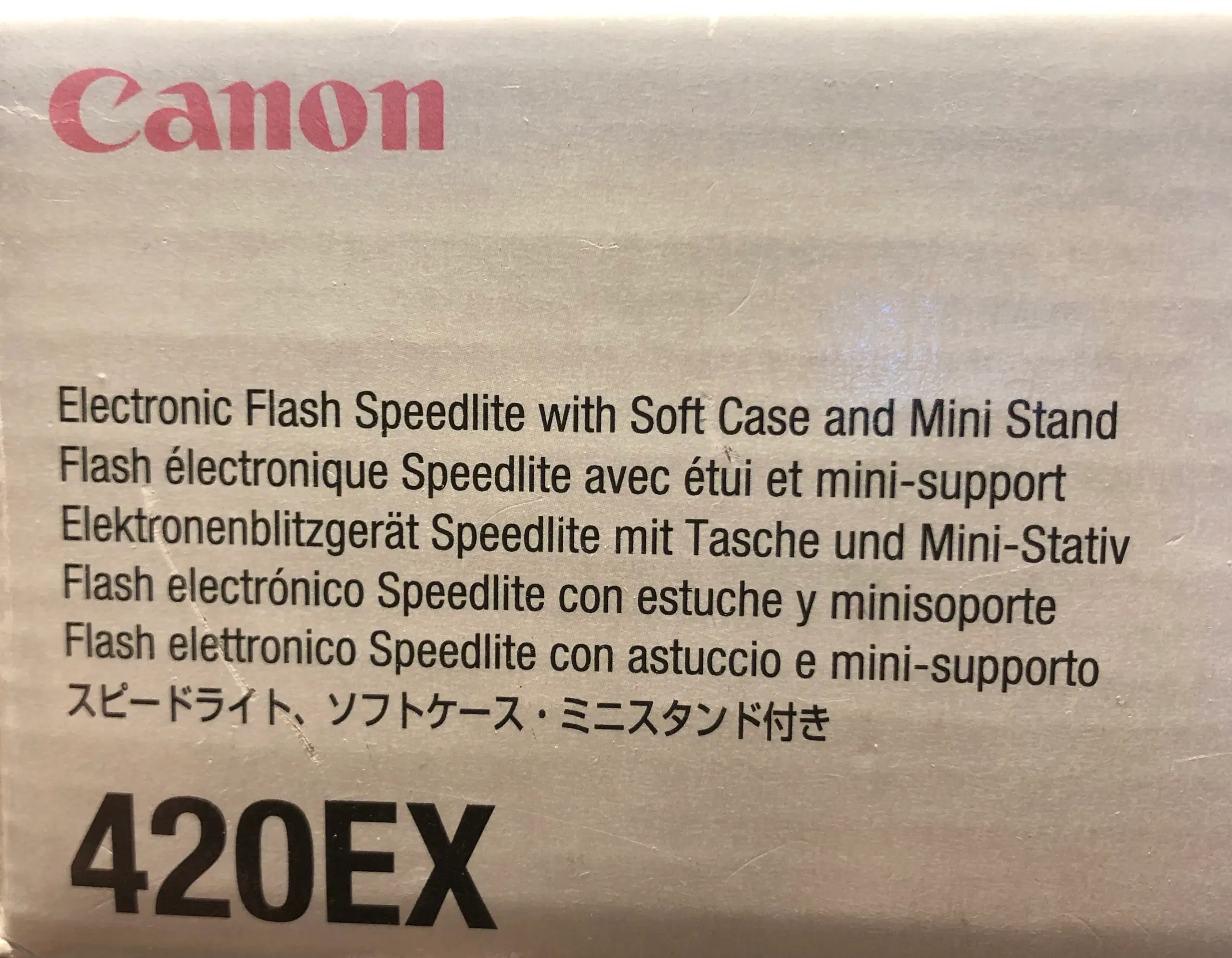 Canon 420EX Speedlite