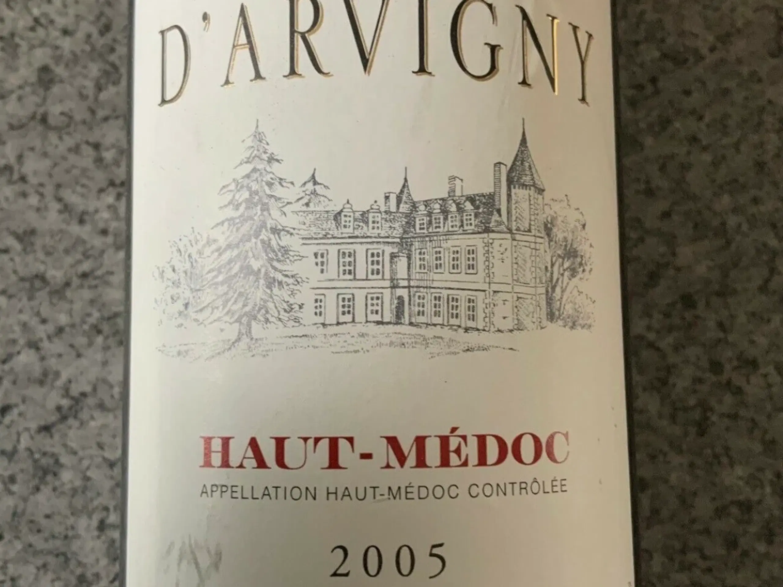 Rødvin 2004 Haut-Medoc Chateau d’Arvigny