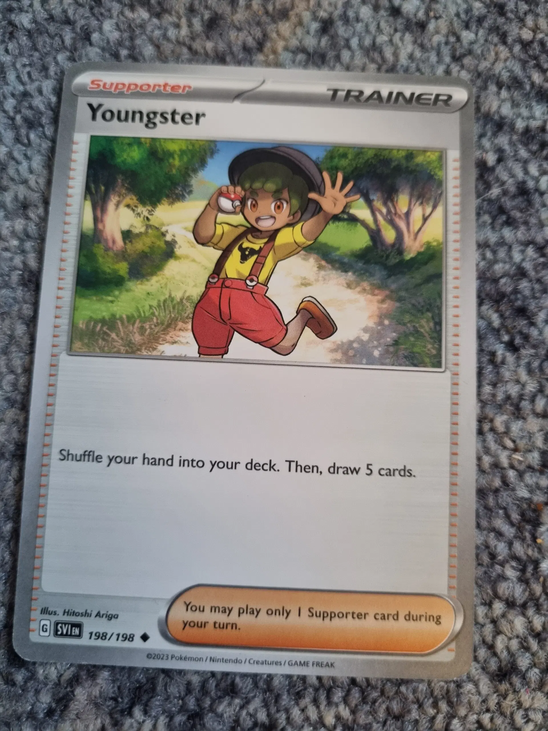 Pokemon kort fra forskellige serier