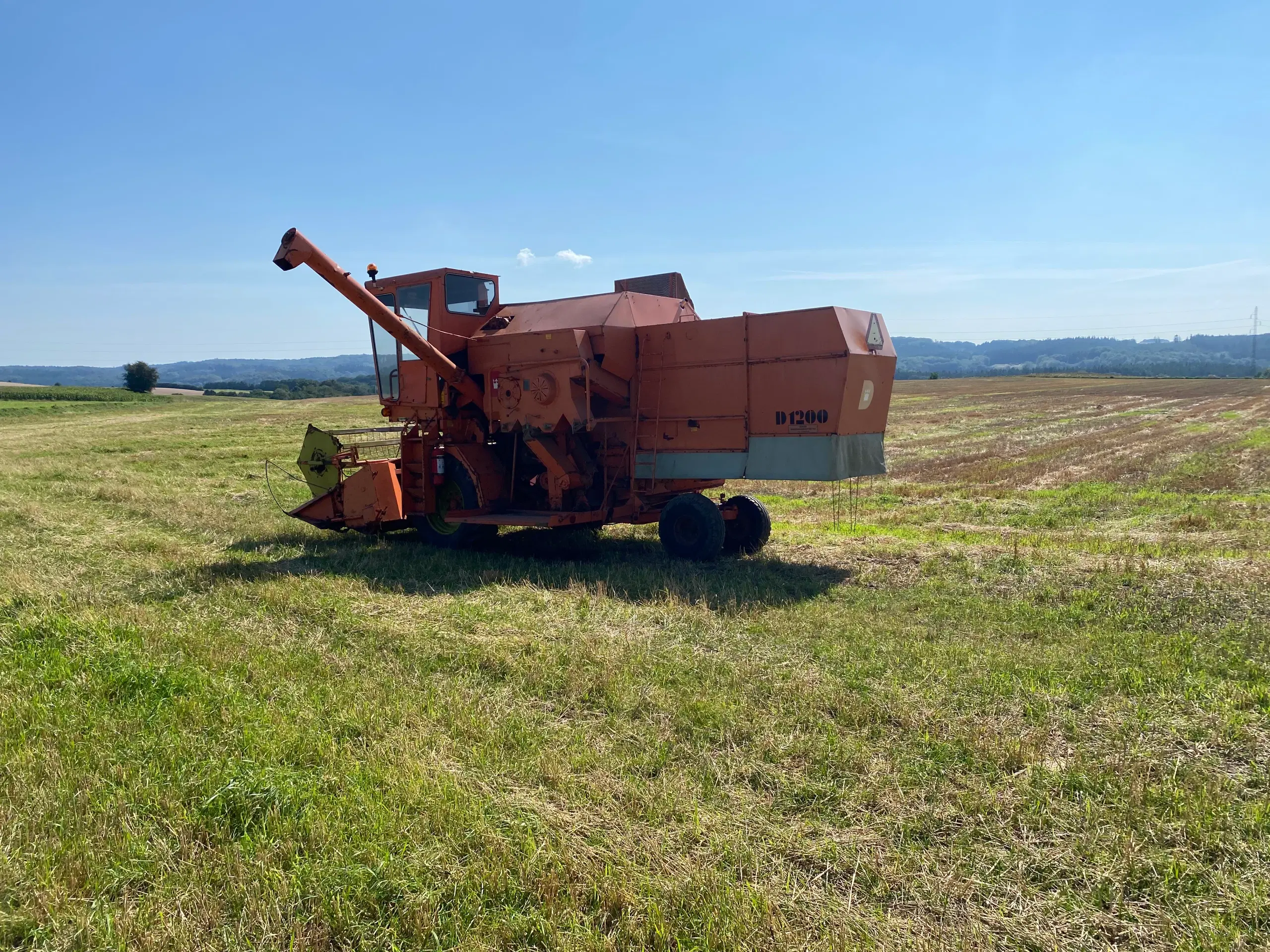 Mejetærsker Dronningborg D1200 Perkins Motor