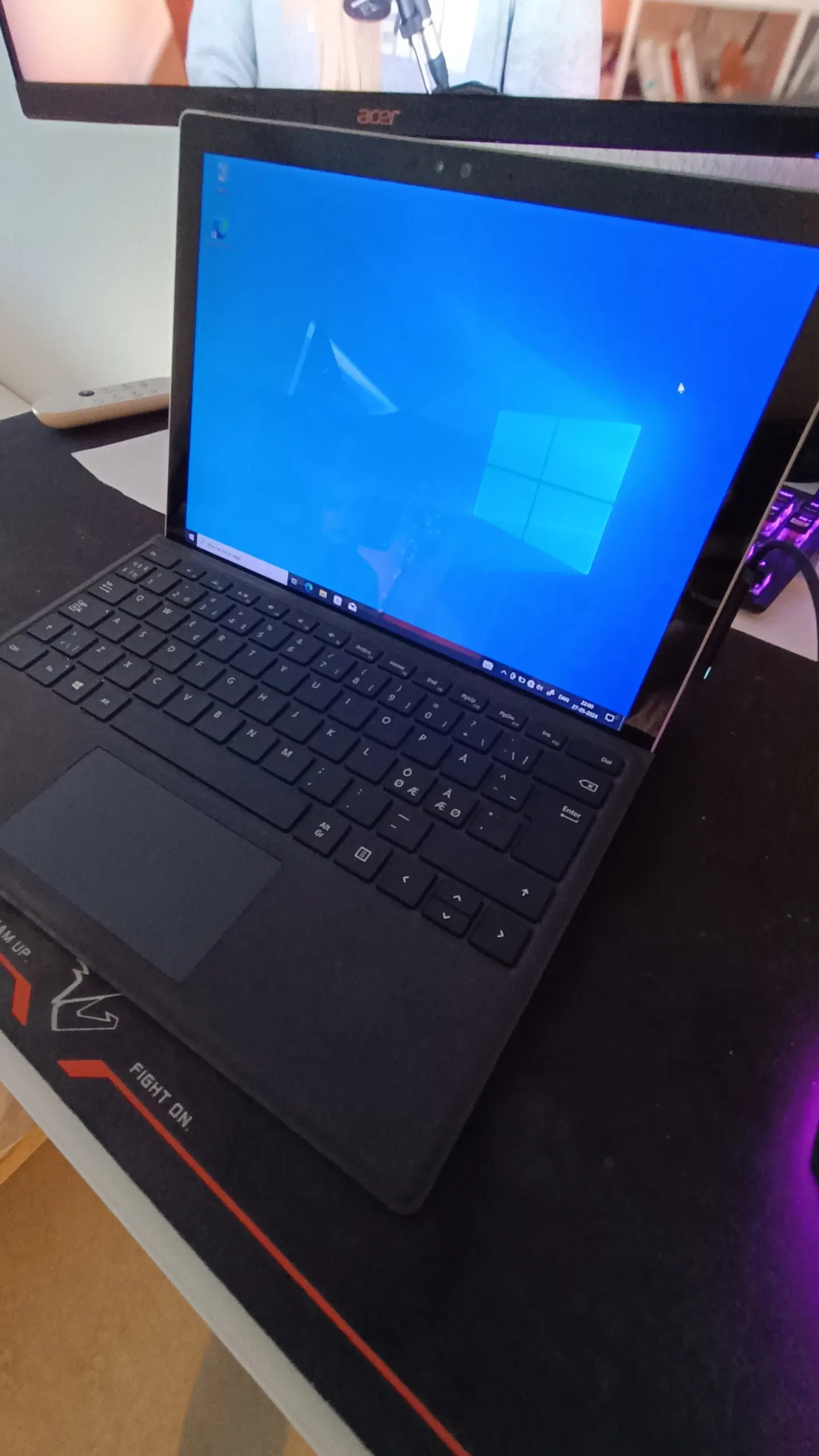 Microsoft surface pro 4 i5-bærbar tablet