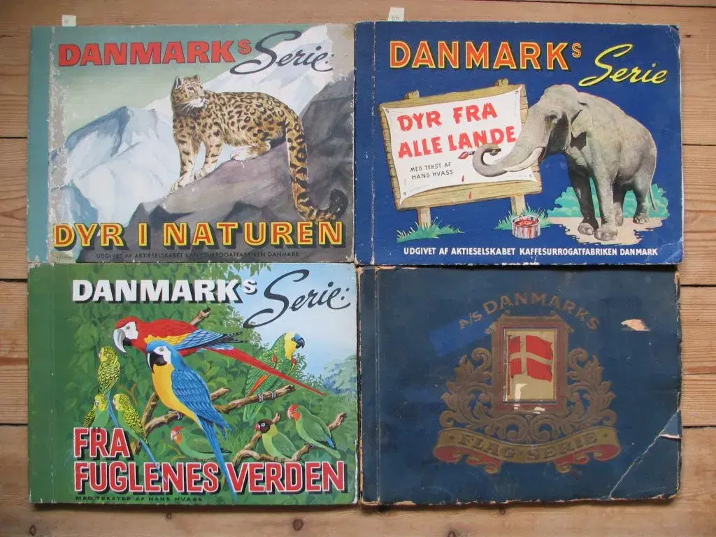 Danmarks serien 4 stk