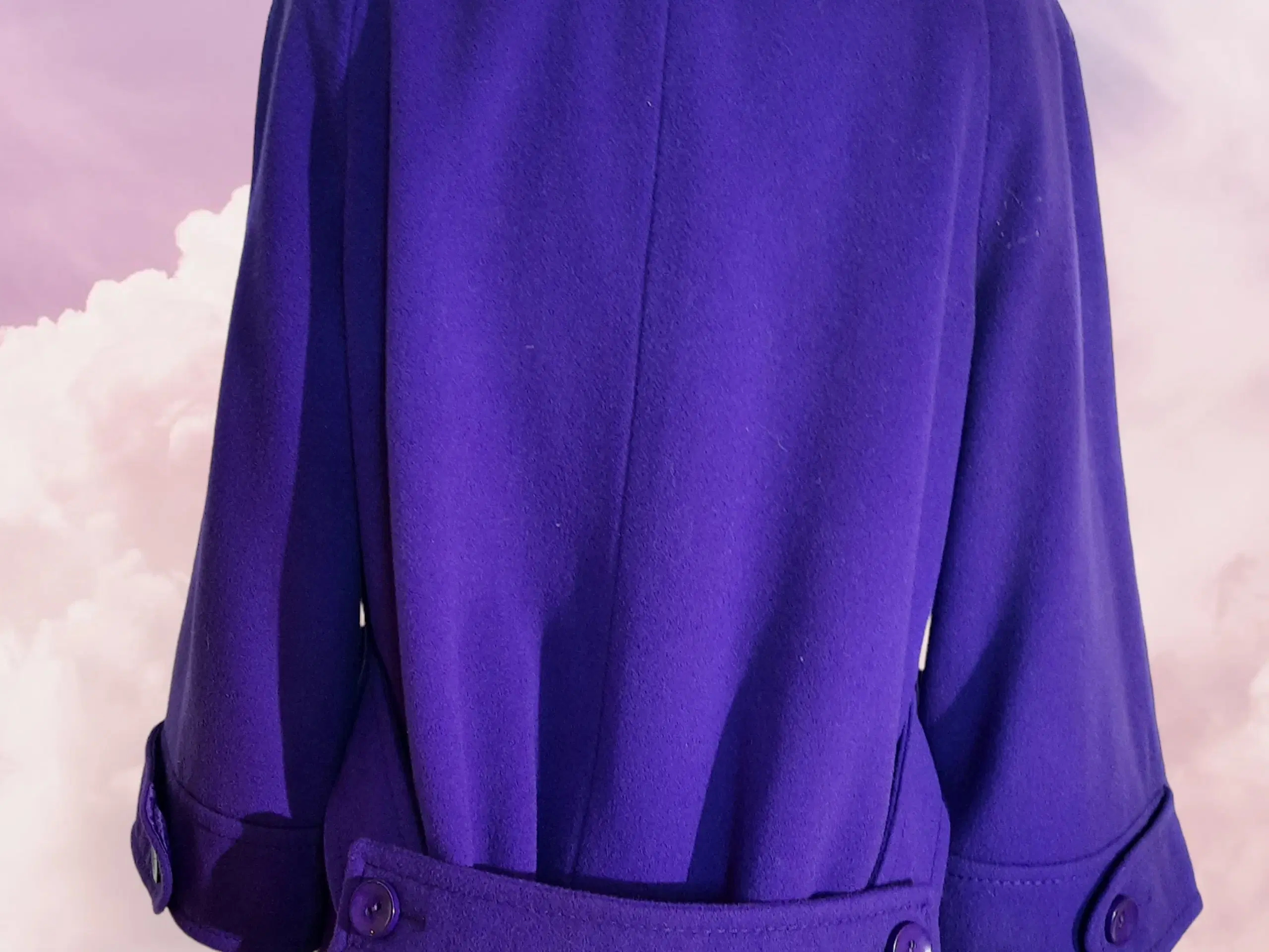 Basler violet vinterjakke cashmere uld