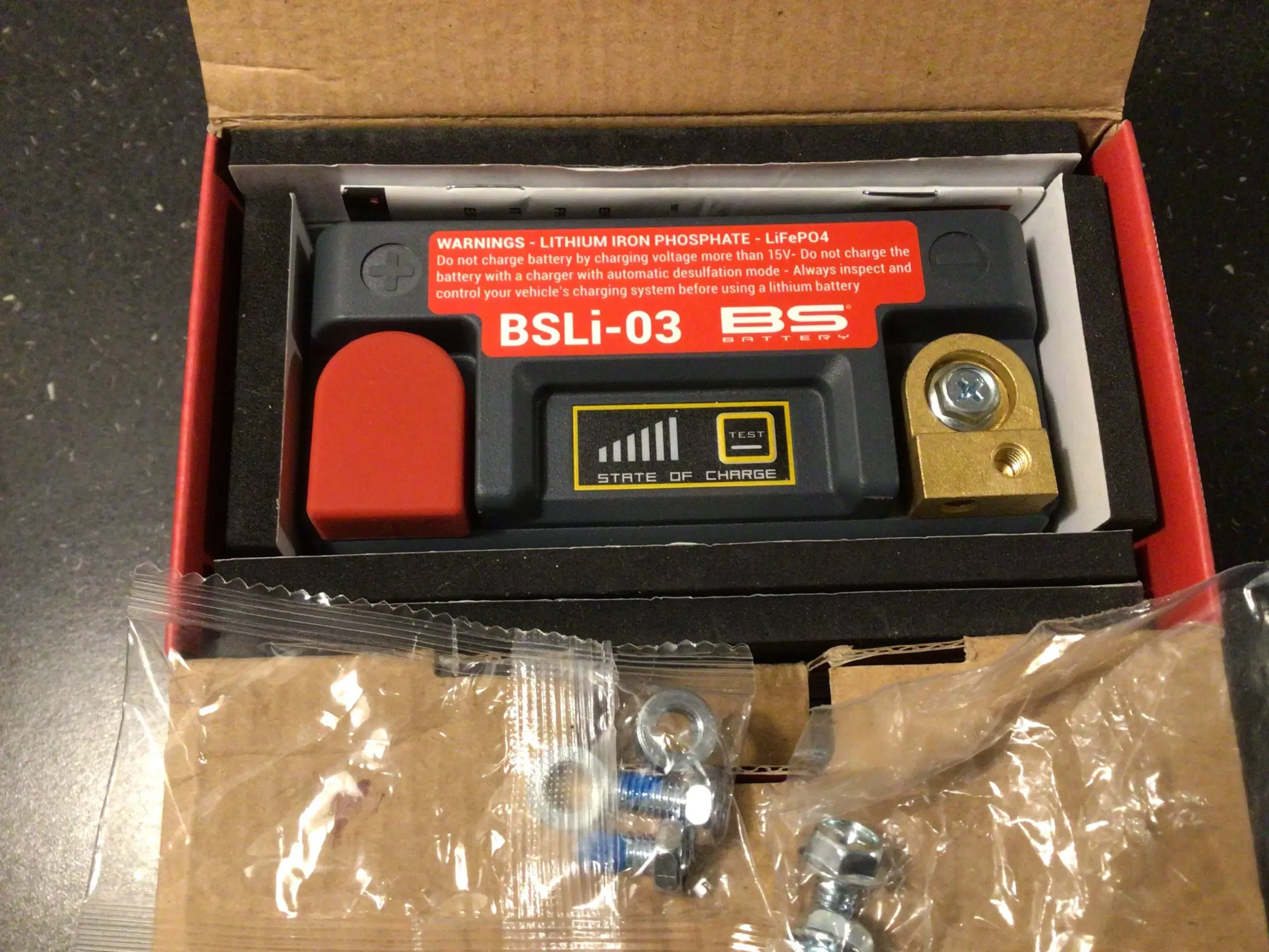 BS Batteri BSLi-03 12V 36Wh