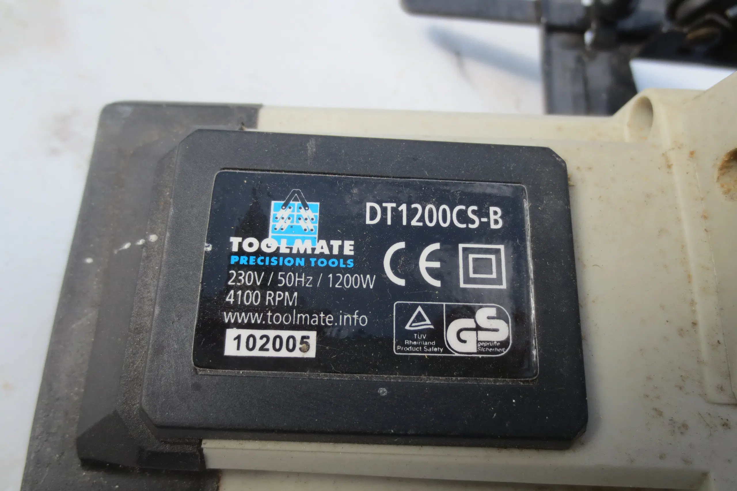 1 stk Toolmate Rundsav Model DT 1200cs-B