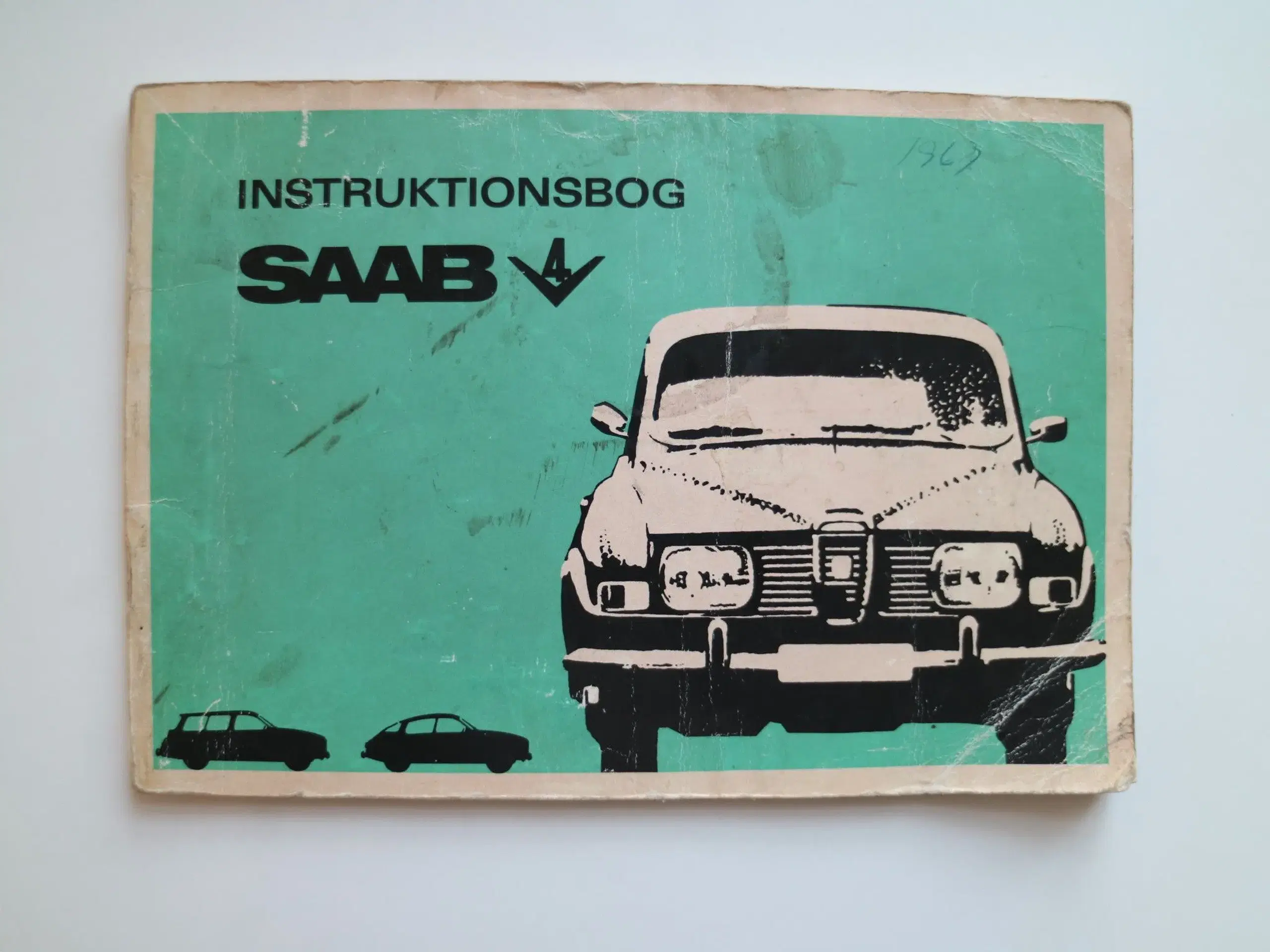 Instruktionsbog - SAAB 96 V4 - trykt 1968