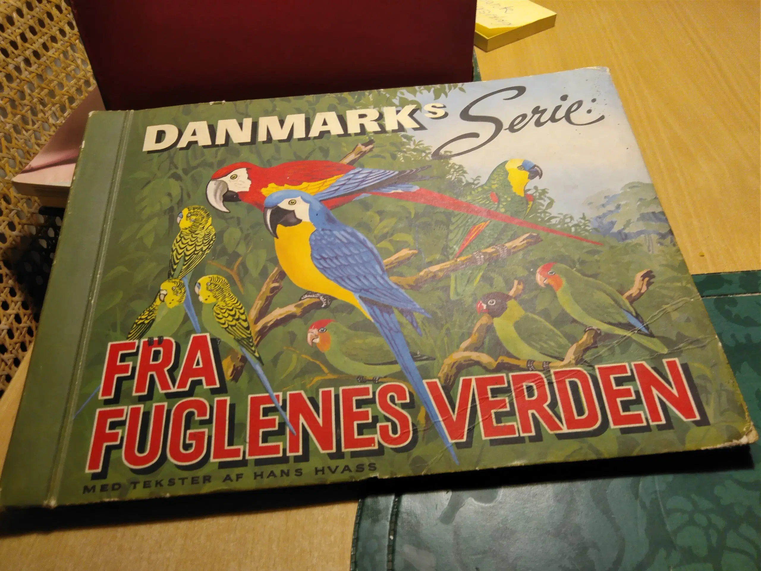 Danmarks serie fra fuglenes verdeñ