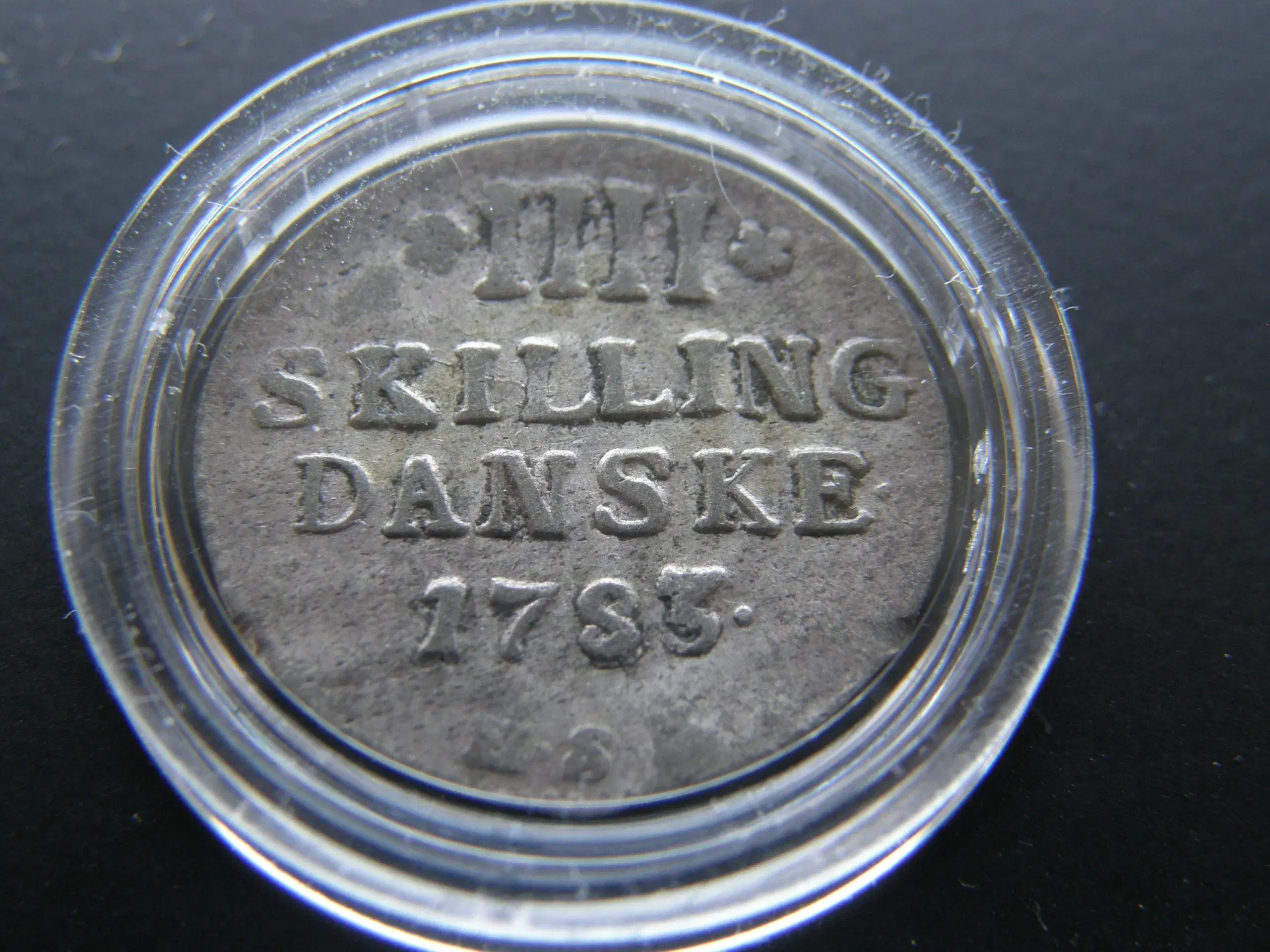 Danmark  4 Skilling 1783  Sølv  KM#644