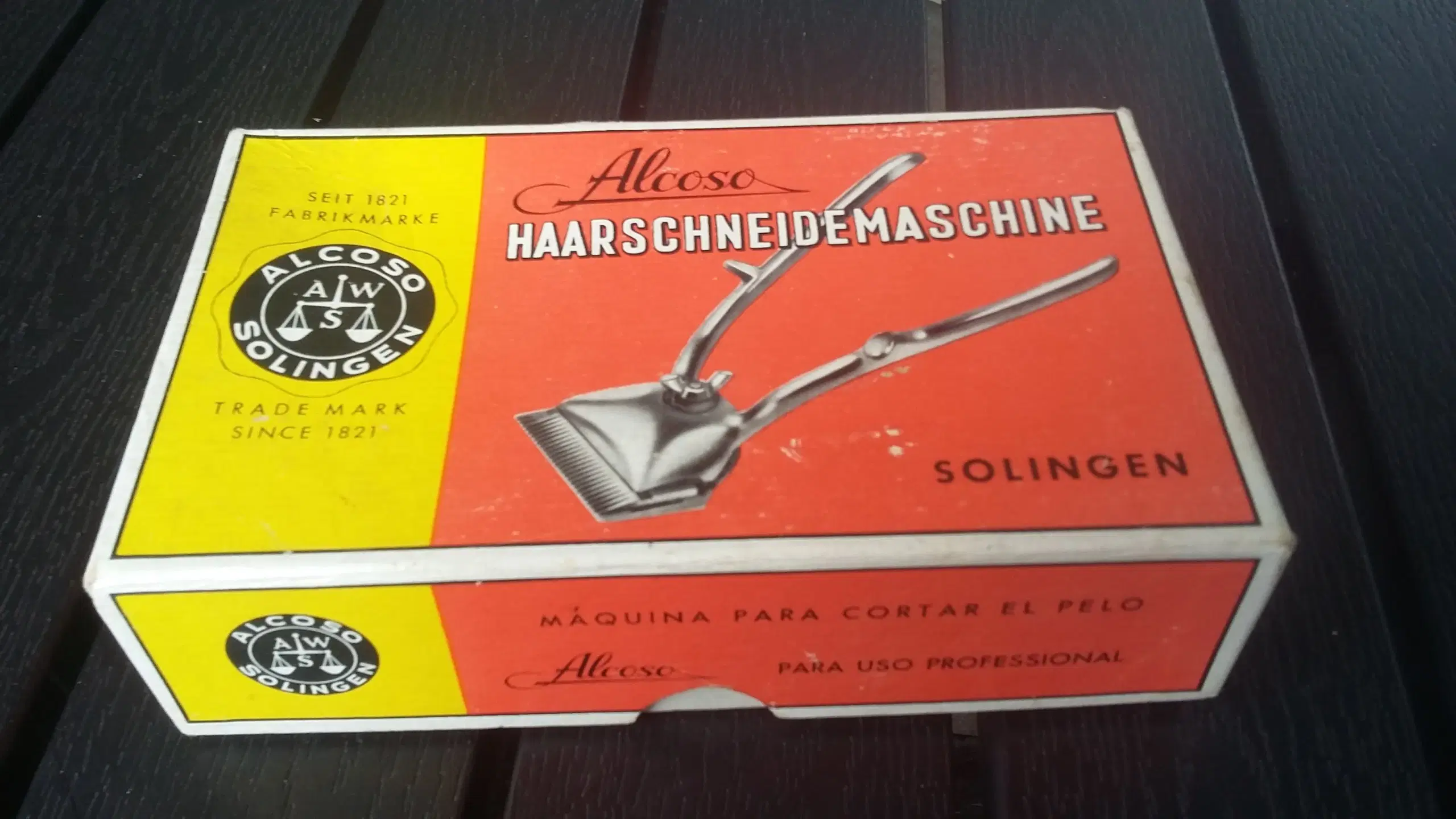 Solingen Alcoso hårklipper Retro