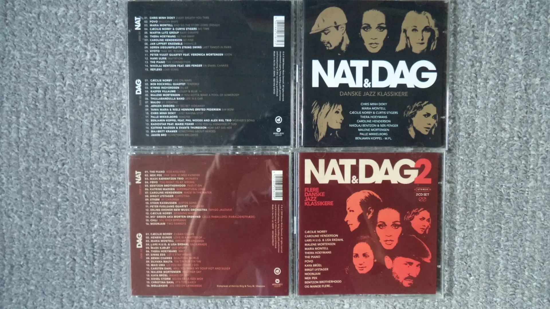 Opsamling ** Nat  Dag Volume 1+2 (4-CDer i alt)