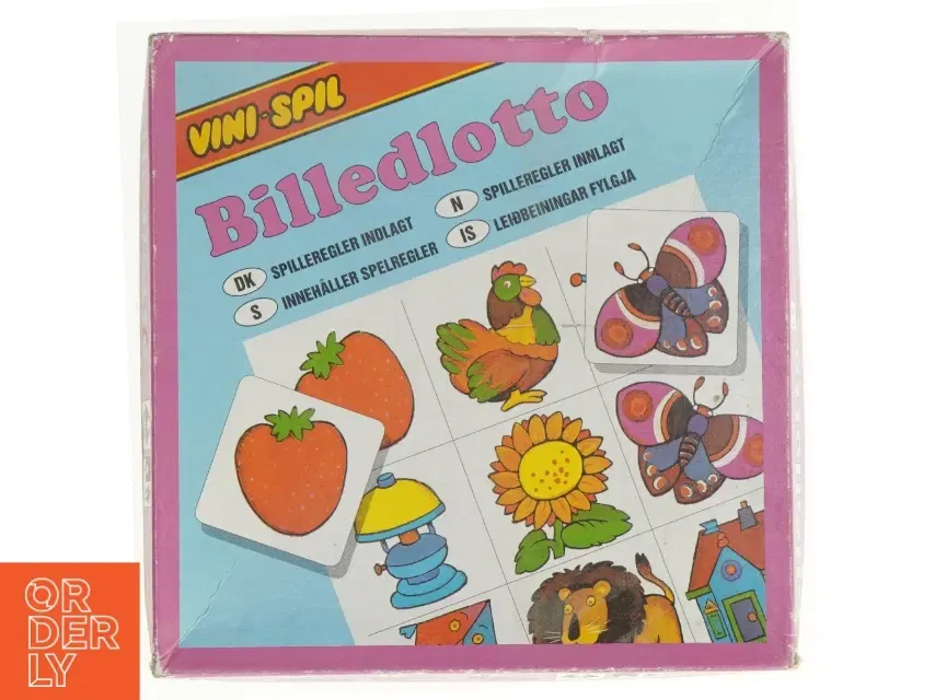 Billede lotteri fra Vini-game (str 20 cm)