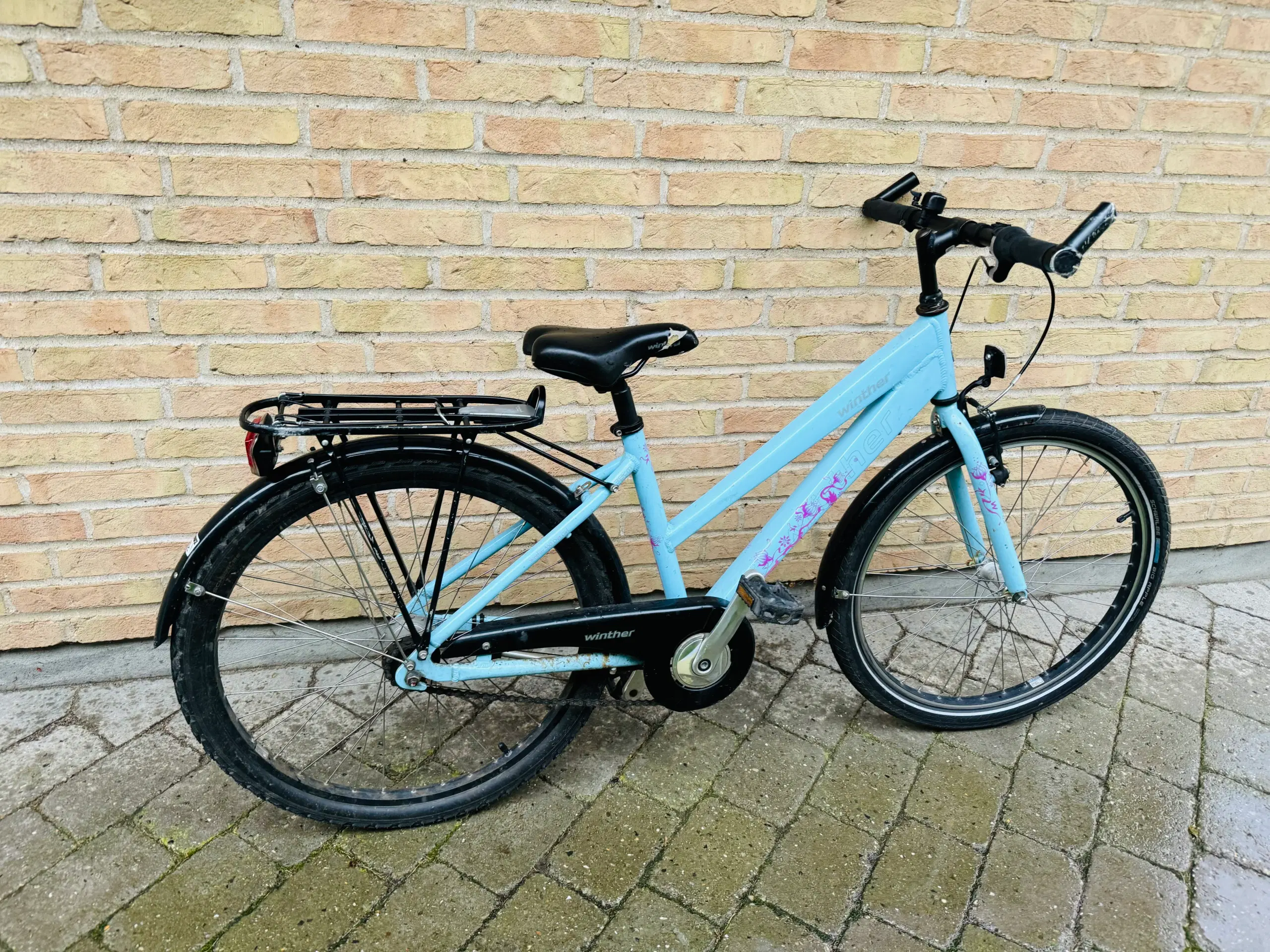 Pigecykel - Winther 24 tommer