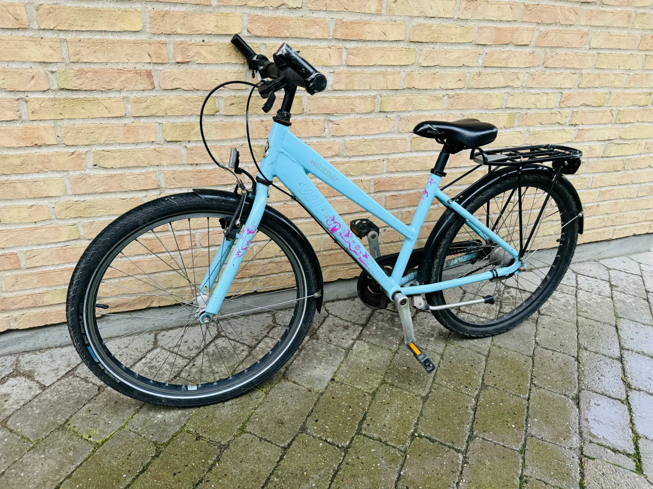 Pigecykel - Winther 24 tommer