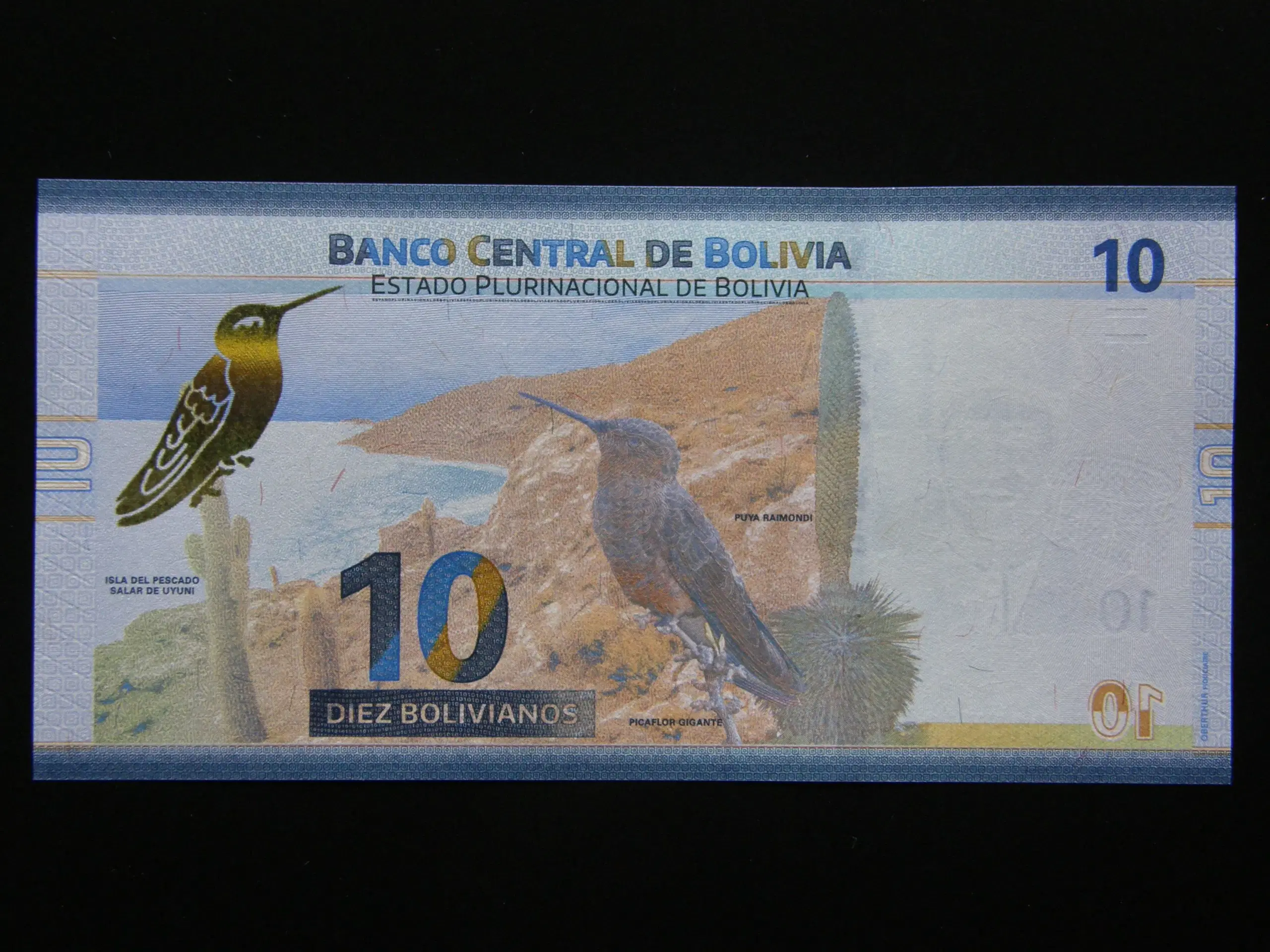 Bolivia  10 Bolivianos  2018  Unc