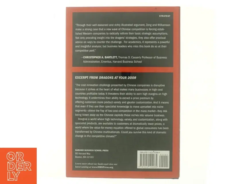 Dragons at your door : how Chinese cost innovation is disrupting global competition (Bog)