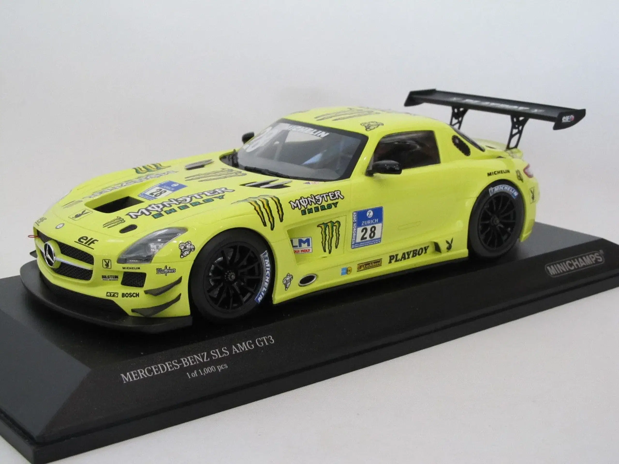 2011 Mercedes-Benz SLS AMG GT3 #28 1:18