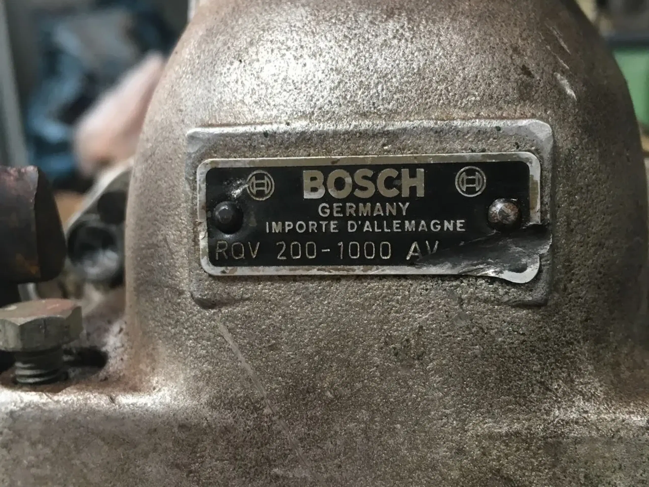 Bosch A Brændstofpumpe