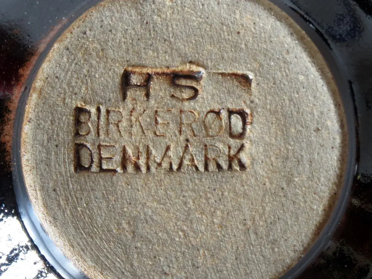 5 små skåle Birkerød keramik