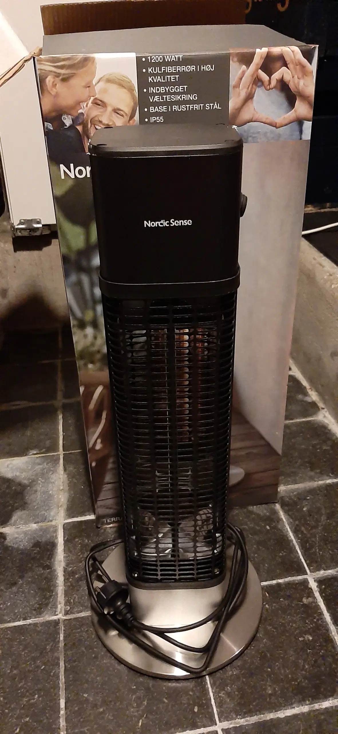 Terrassevarmer 1200W