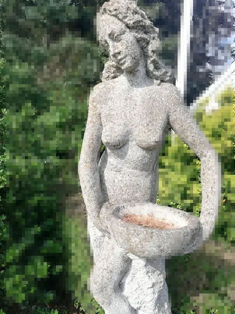 Marmorkunst kvinde statue