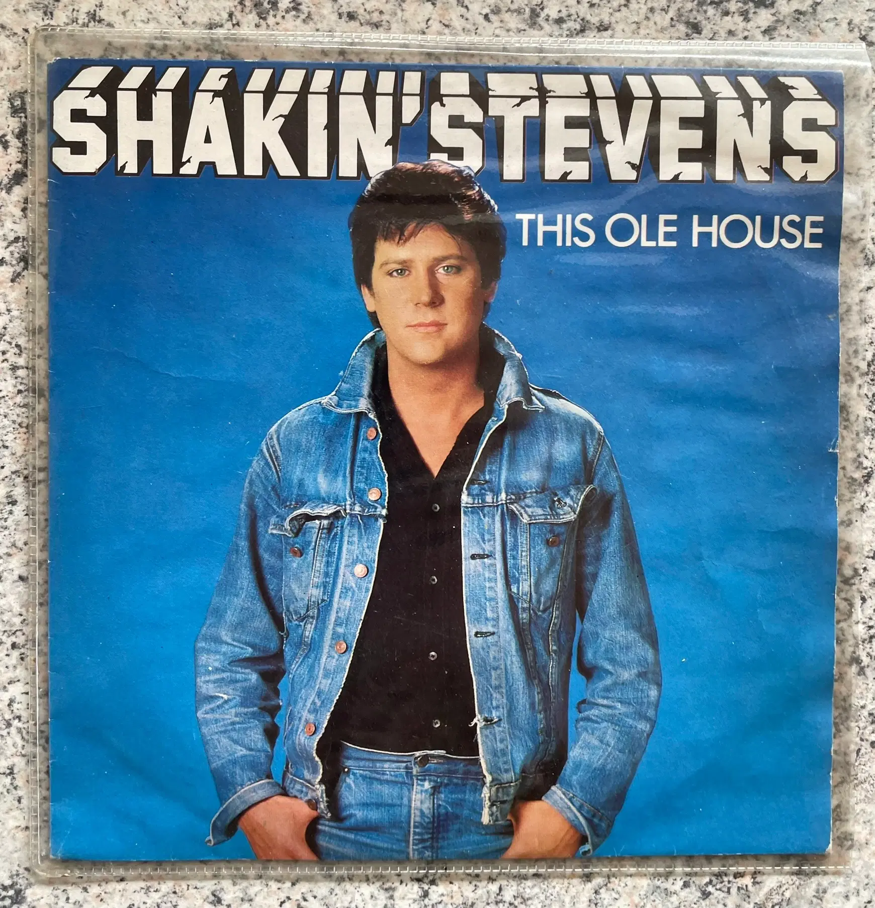 SHAKÍN STEVENS (15 LP  8 SINGLER) INCL FRAGT !