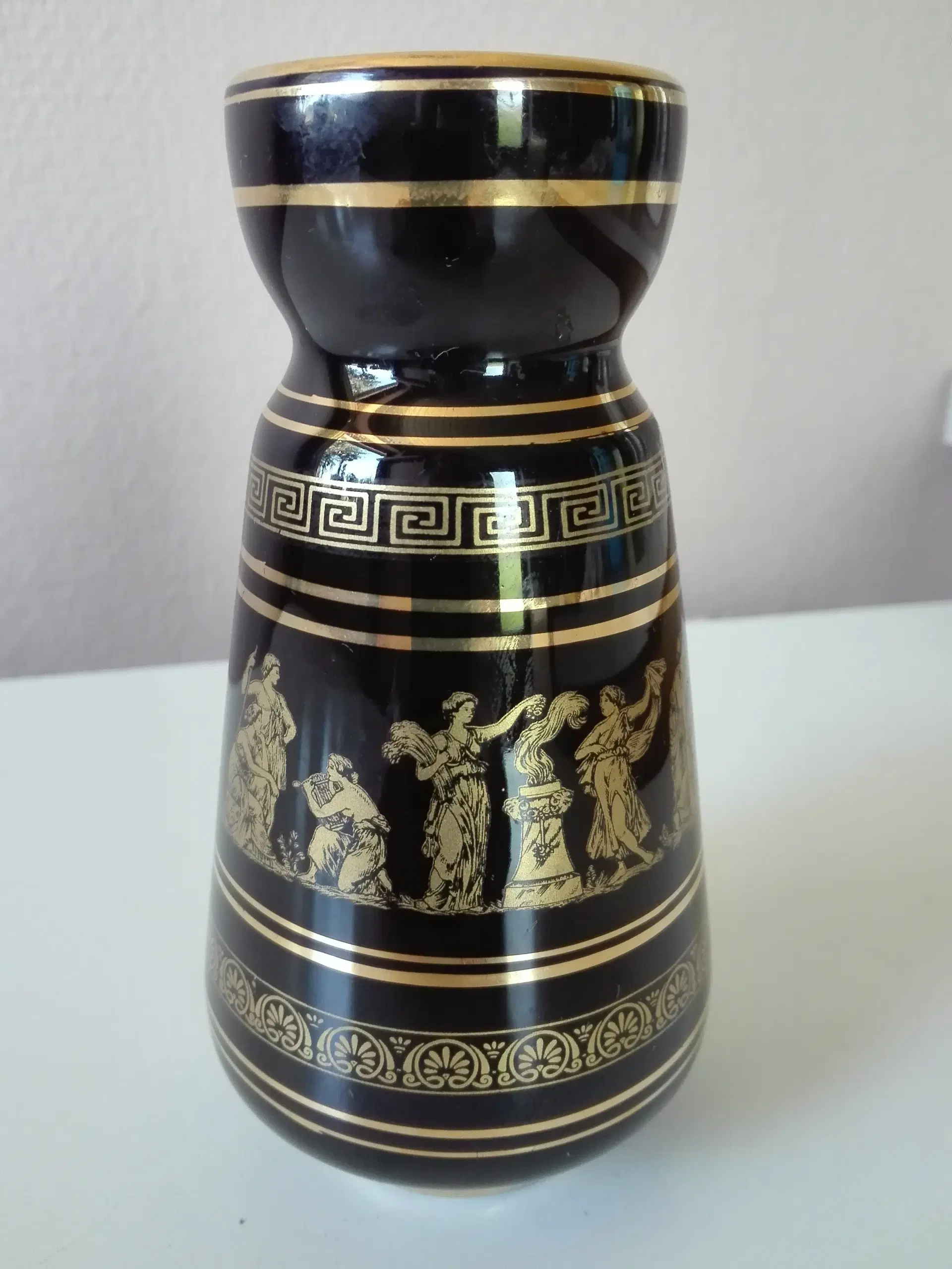 Neofitou Keramik Vase 24 K Gold