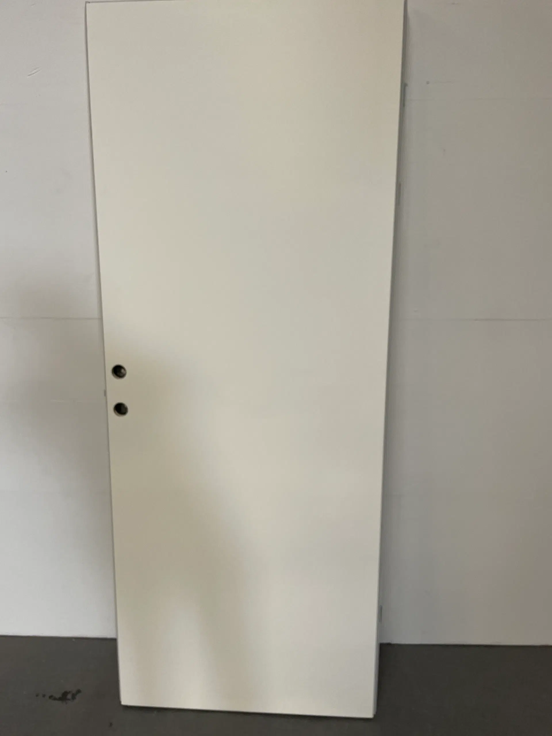 Swedoor branddør bd60 uden karm træ 825x63x2052mm venstrehængt hvid