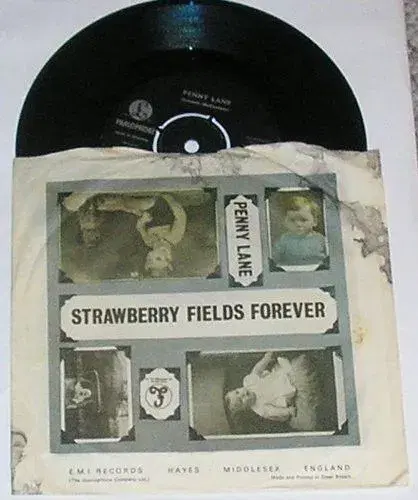 the beatles pennt lane+strawberry fields forever