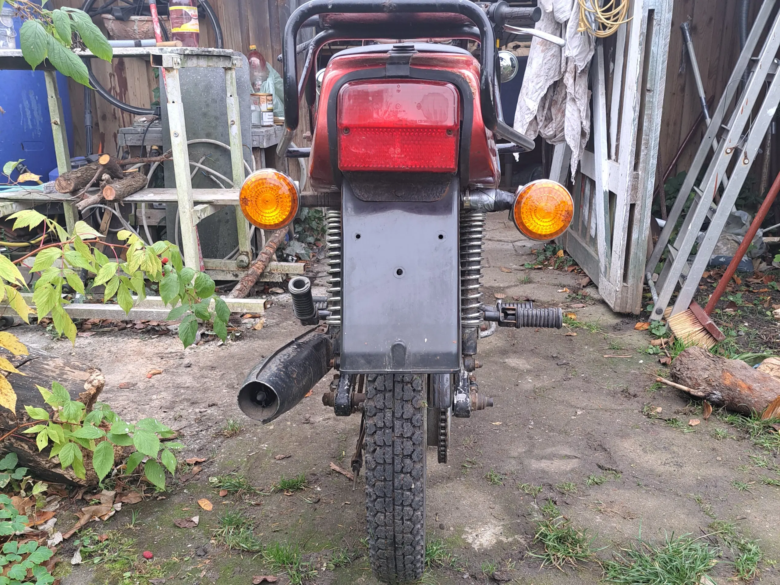 CZ 180 cc motorcykel