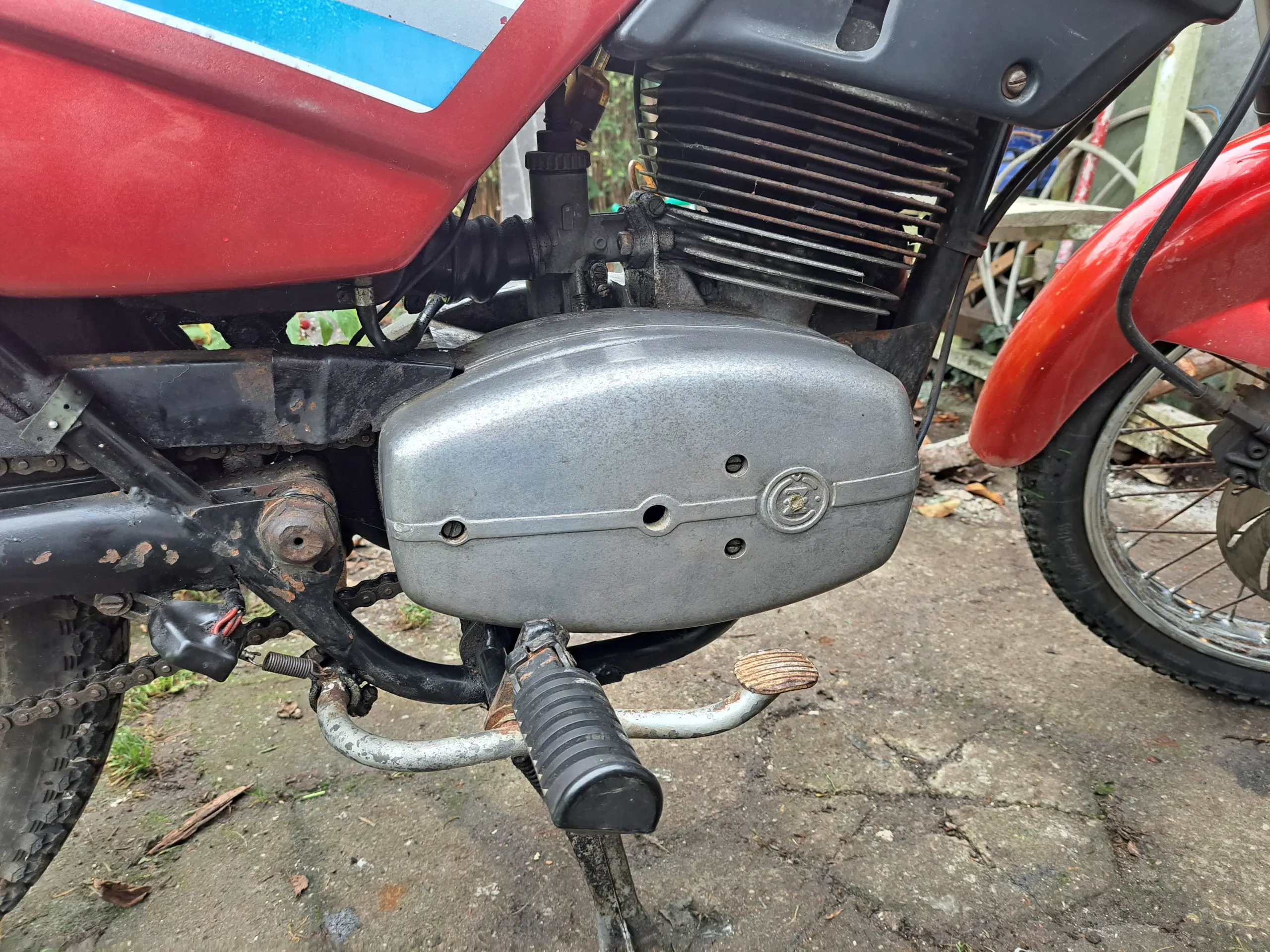 CZ 180 cc motorcykel