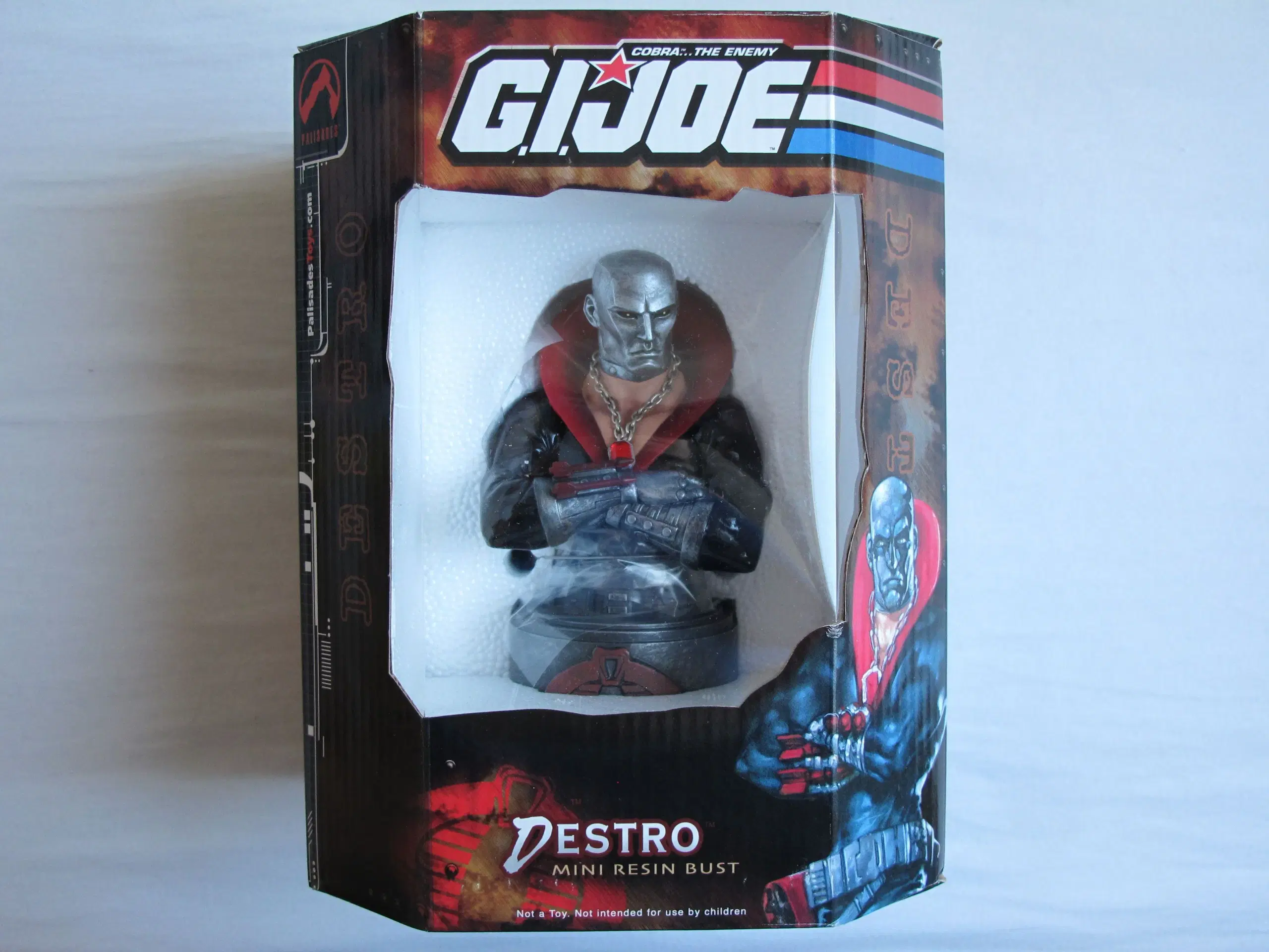 Destro Mini Resin Bust - GIJOE (Palisades Toys)