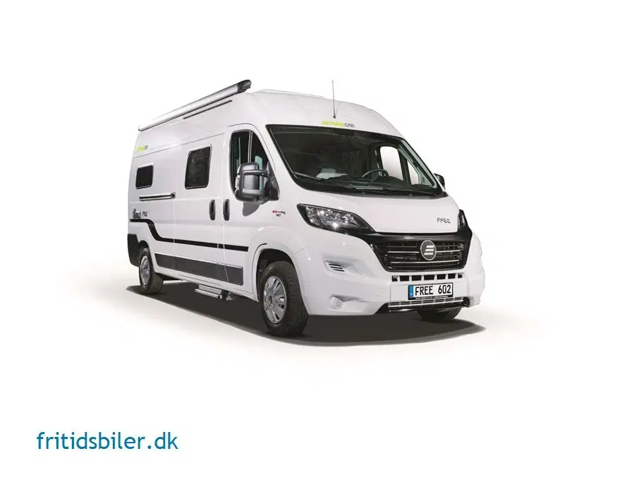 2024 - Hymer Free 602   Campervan Free 602 Kompakt kvalitetscamper fra Hymer M/ enkeltsenge